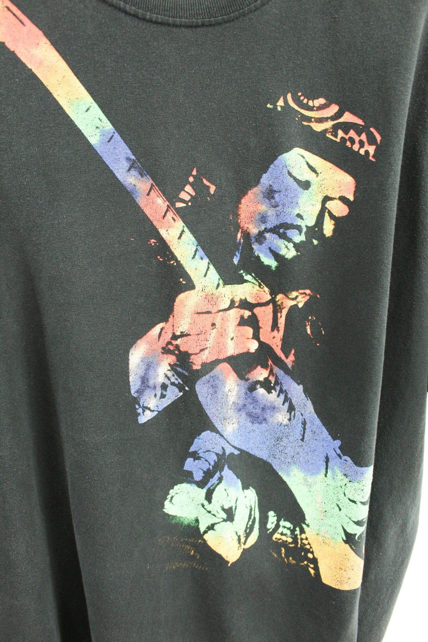 Jimi Hendrix Rainbow Picture Tee sold by HG Vintage product image thumbnail 2