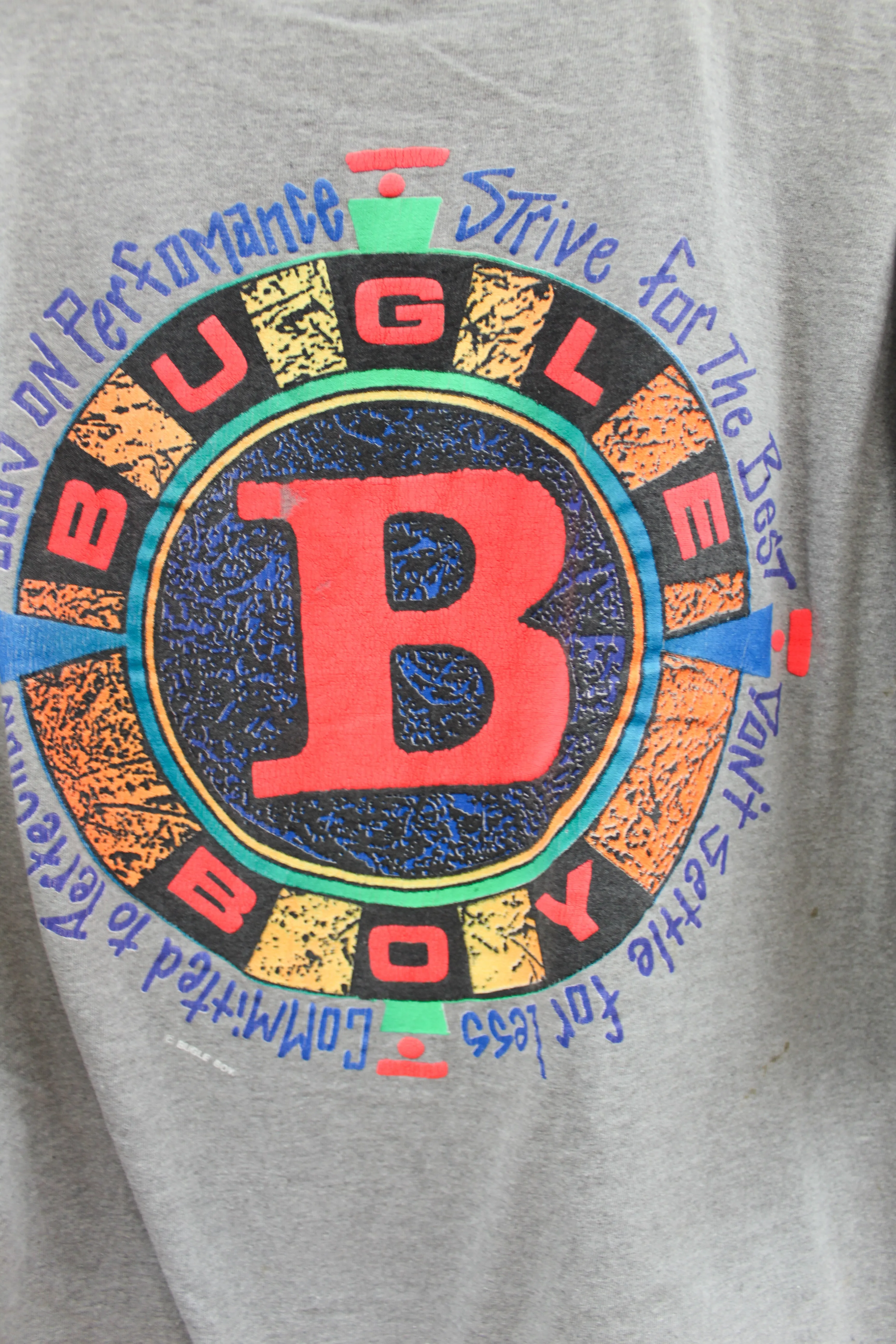 Z - Vintage Single Stitch Bugle Boy Poker Chip Logo Tee sold by HG Vintage product image thumbnail 5
