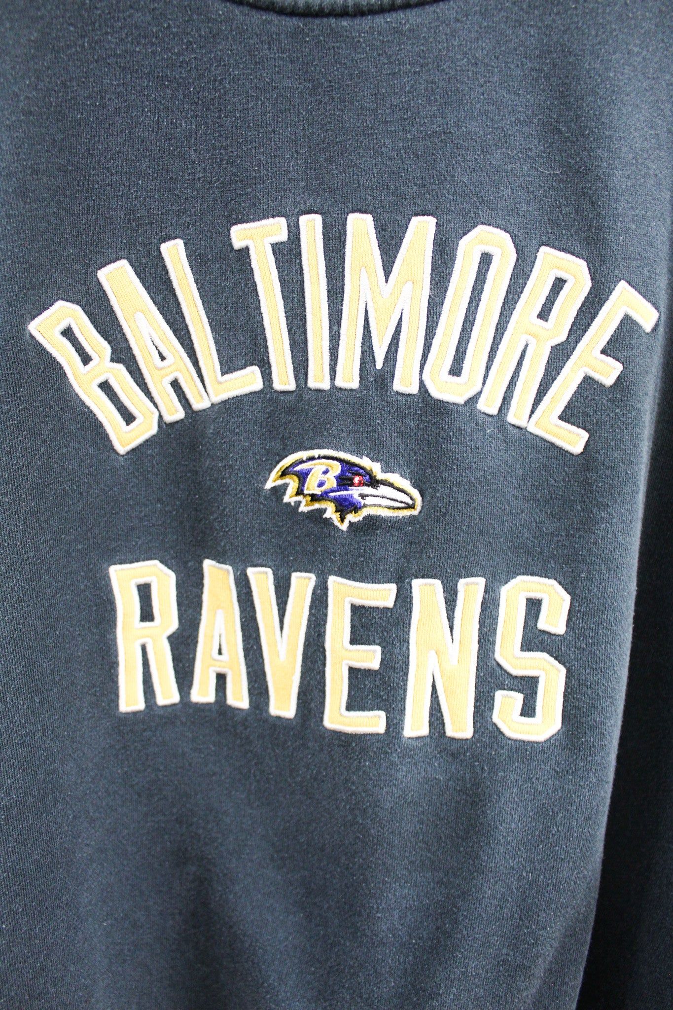 Vintage Reebok NFL Baltimore Raven Logo & Script Crewneck sold by HG Vintage product image thumbnail 2
