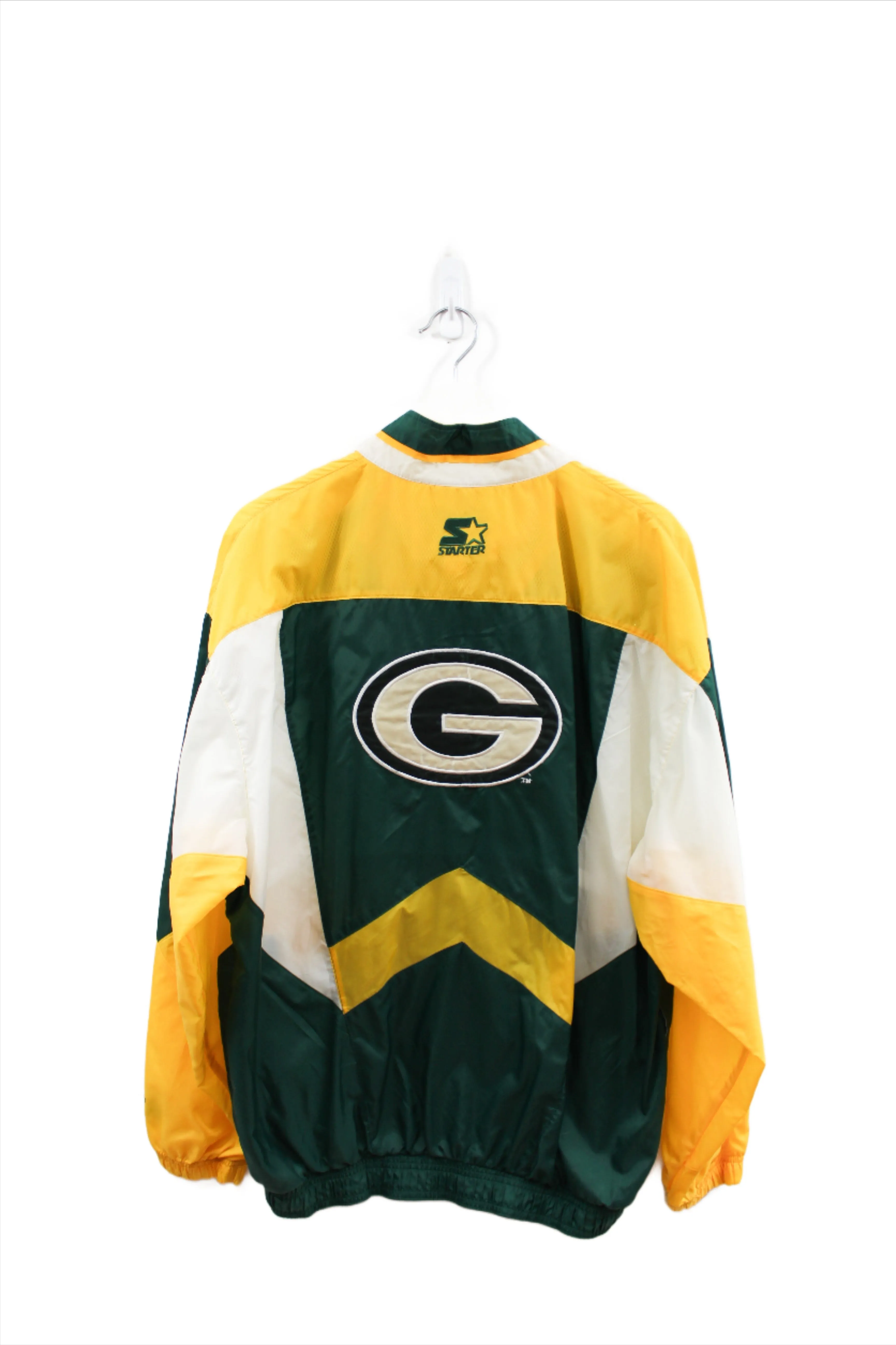 X - Vintage Starter NFL Green Bay Packers Nylon Windbreaker sold by HG Vintage product image thumbnail 5