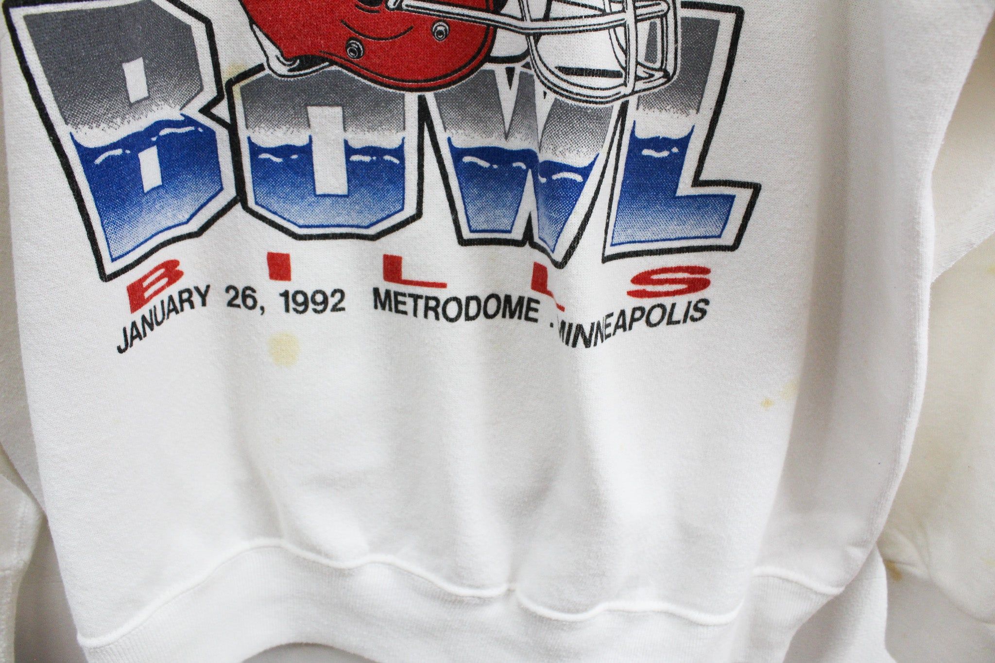 Vintage 92' NFL Buffalo Bills AFC Champ Crewneck sold by HG Vintage product image thumbnail 4