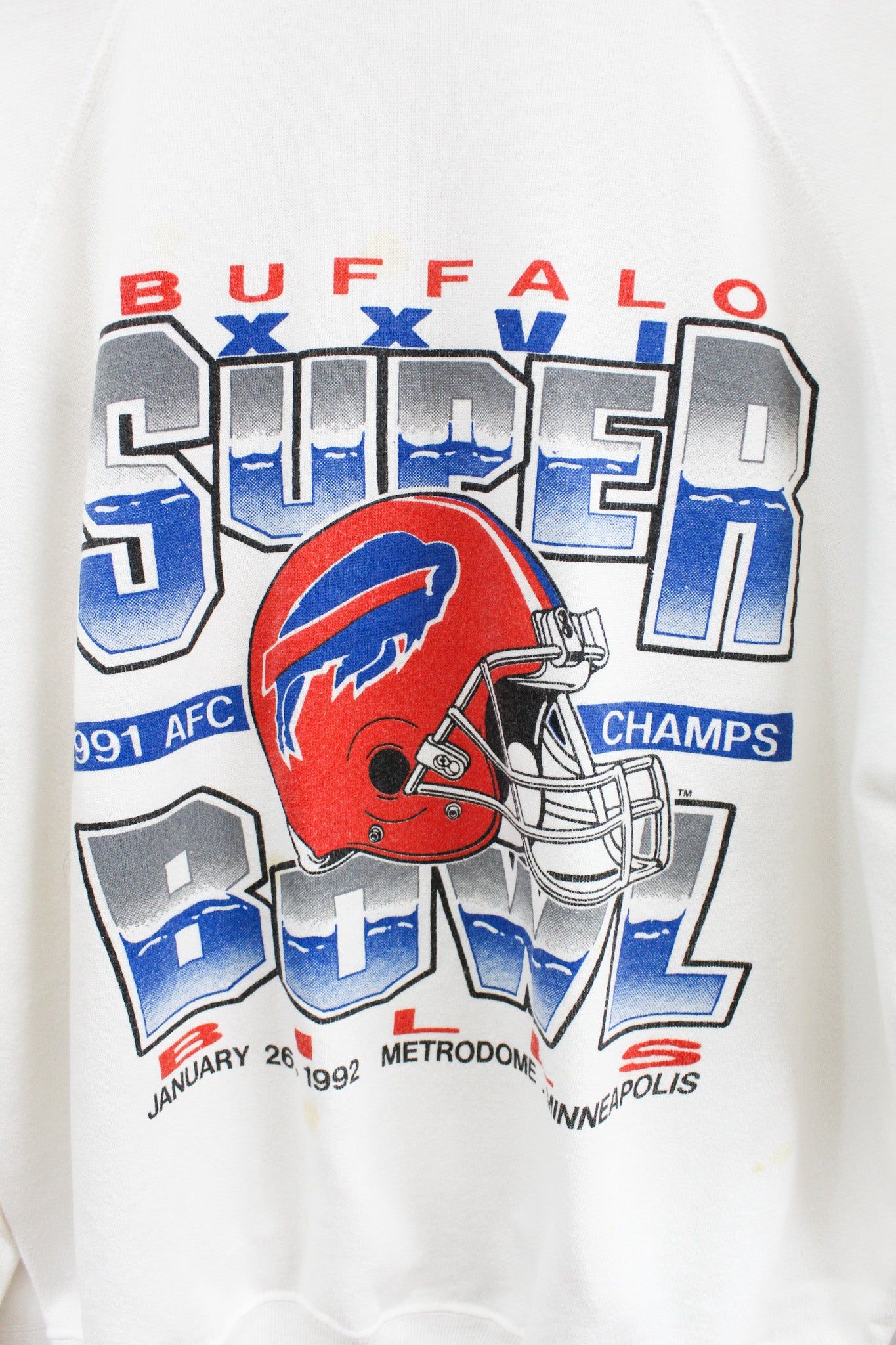 Vintage 92' NFL Buffalo Bills AFC Champ Crewneck sold by HG Vintage product image thumbnail 2