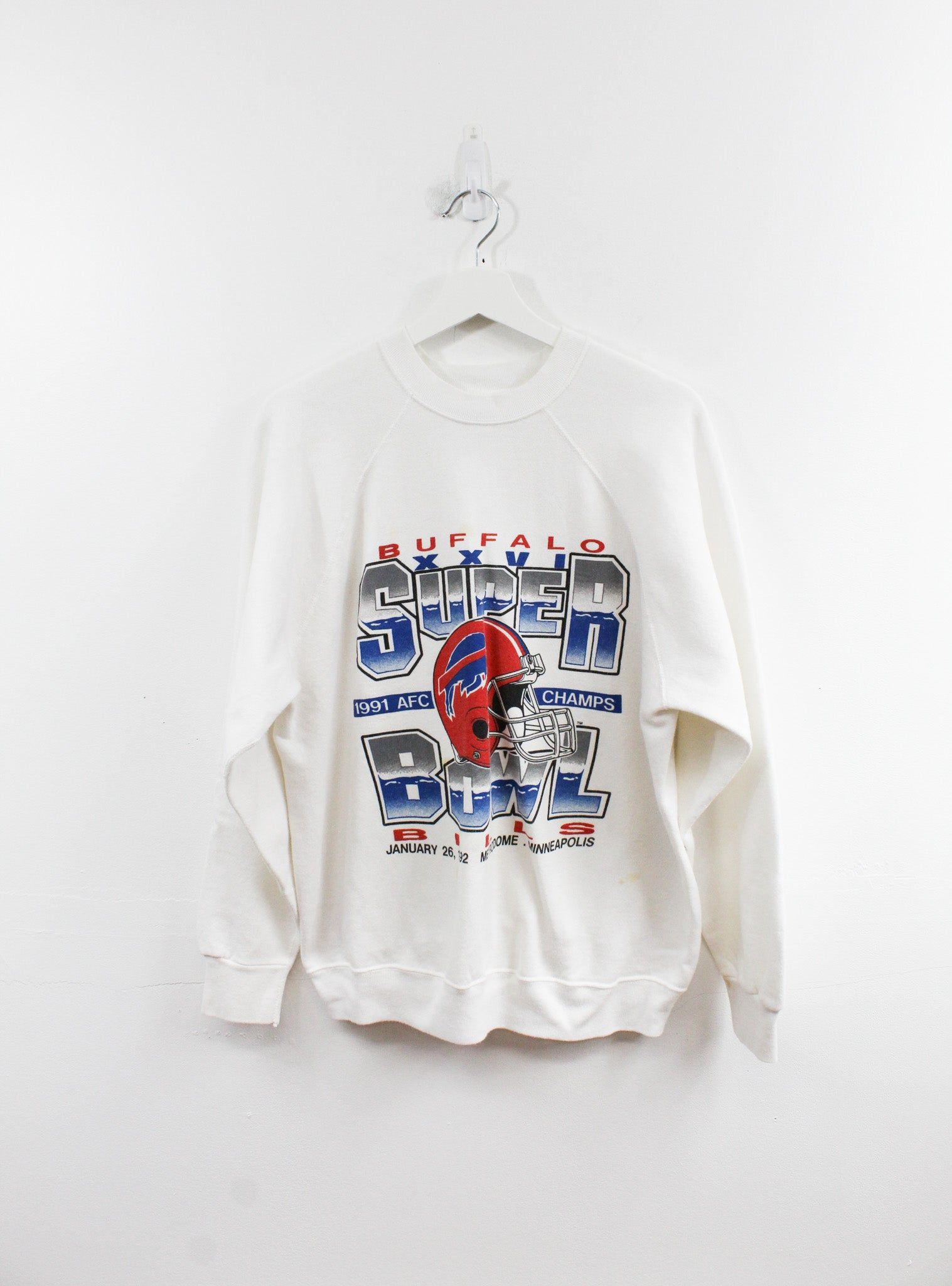 Vintage 92' NFL Buffalo Bills AFC Champ Crewneck sold by HG Vintage