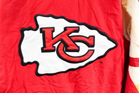 Vintage Starter NFL Kansas City Chiefs Buttoned Zipper Winter Jacket sold by HG Vintage