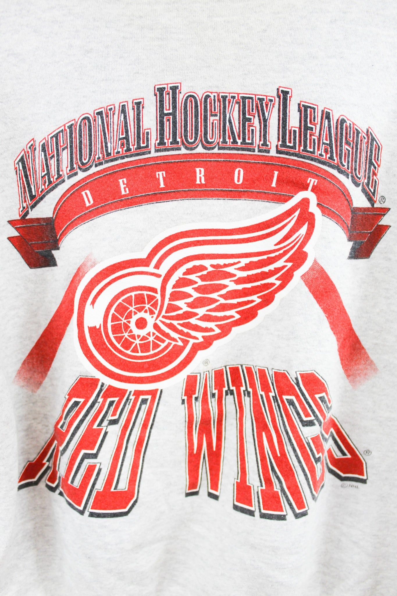 Logo 7 X NHL Detroit Red Wings Logo Crewneck sold by HG Vintage product image thumbnail 2