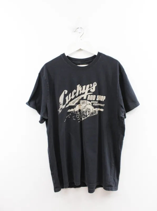 Vintage Lucky's Custom Rod Shop Graphic Tee made by Nascar