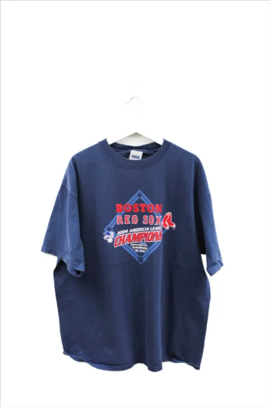 X - Vintage 2004 MLB Boston Red Sox World Series Champions Tee sold by HG Vintage