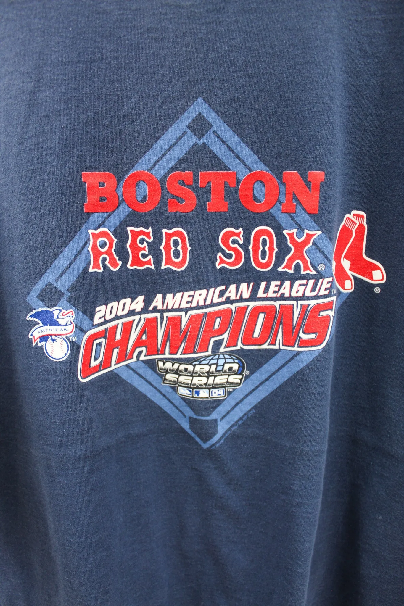 X - Vintage 2004 MLB Boston Red Sox World Series Champions Tee sold by HG Vintage product image thumbnail 2