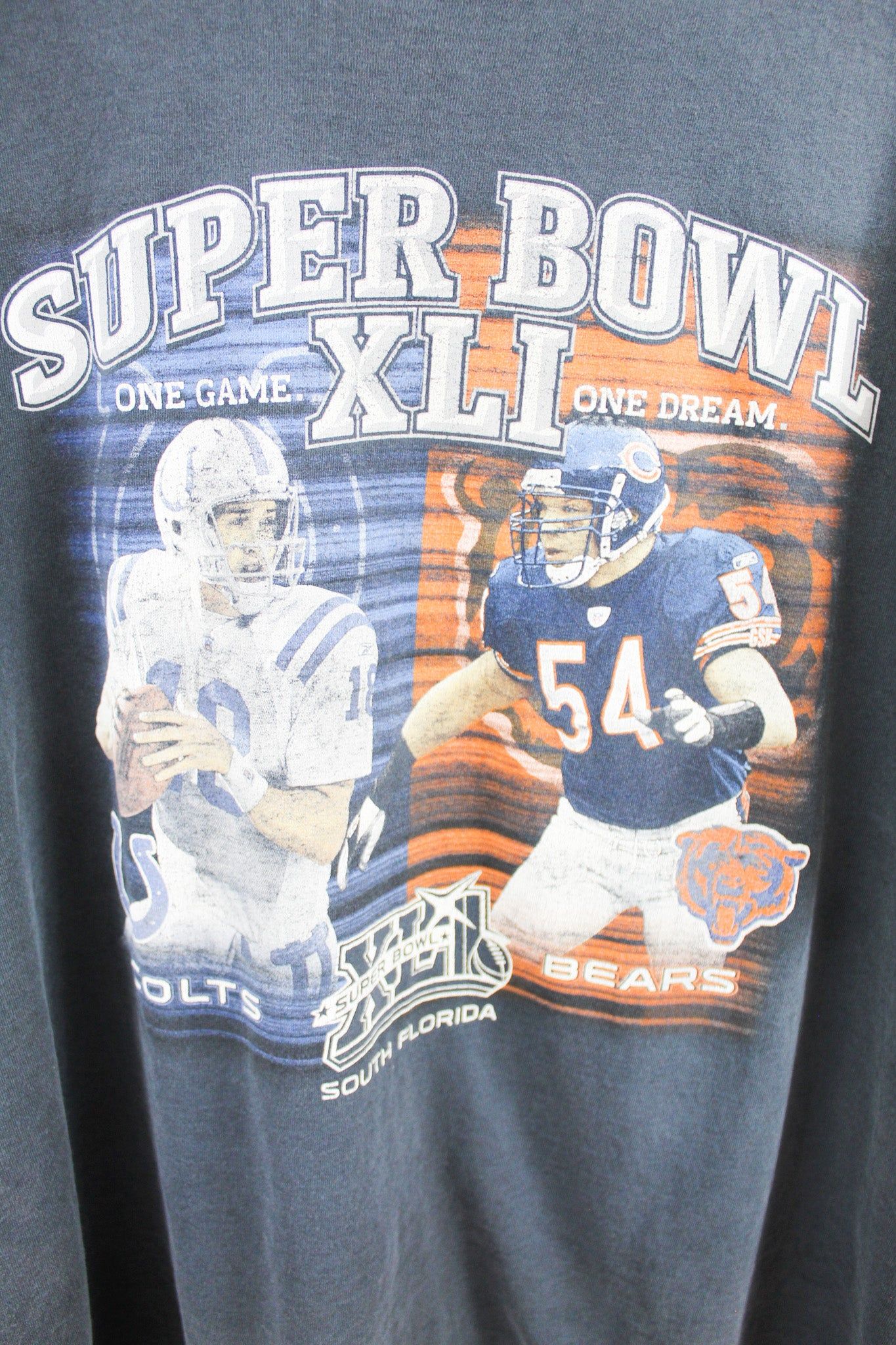2007 NFL Superbowl Colts Vs Bears Tee sold by HG Vintage product image thumbnail 2