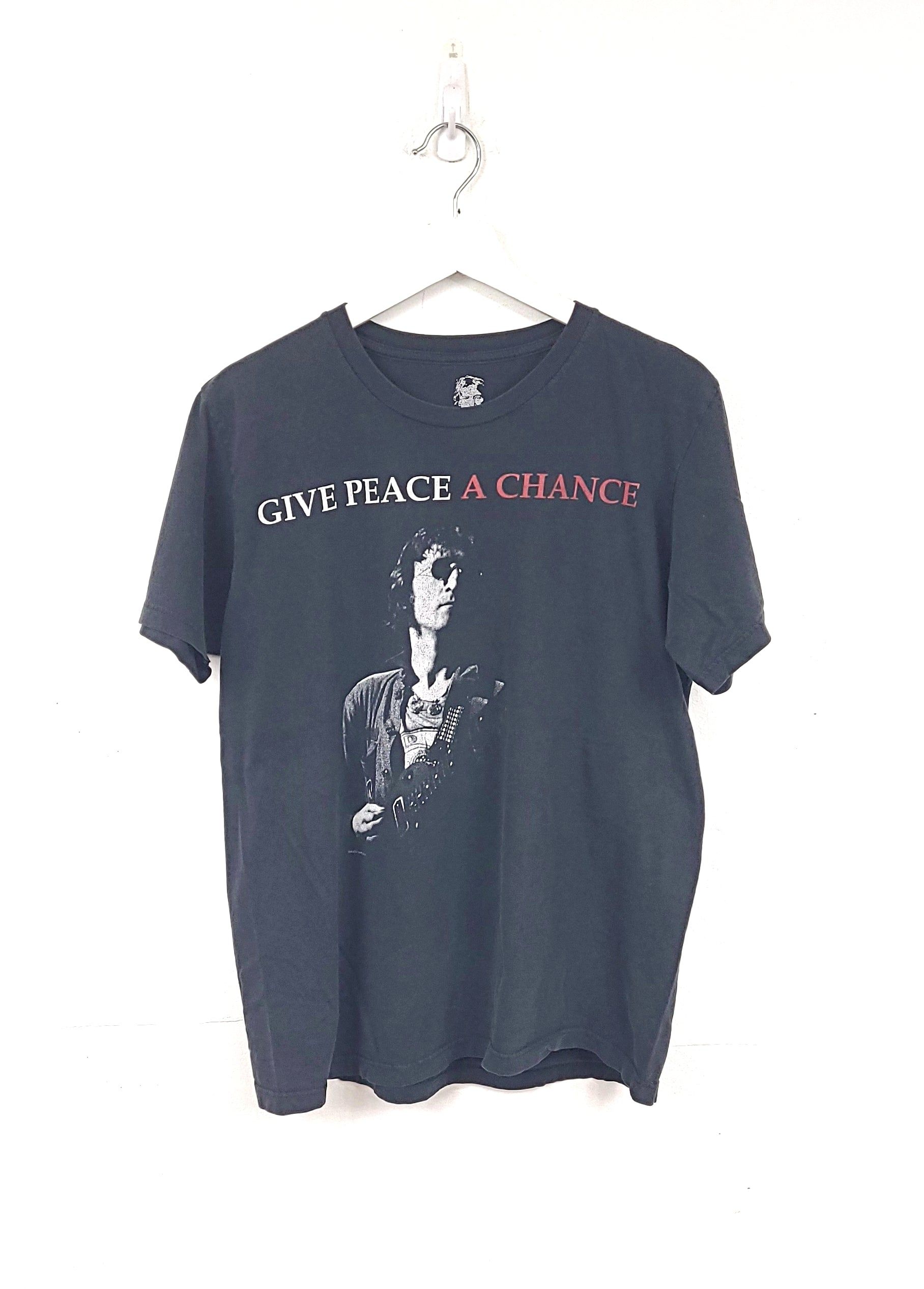 John Lennon Give Peace A Chance Tee sold by HG Vintage