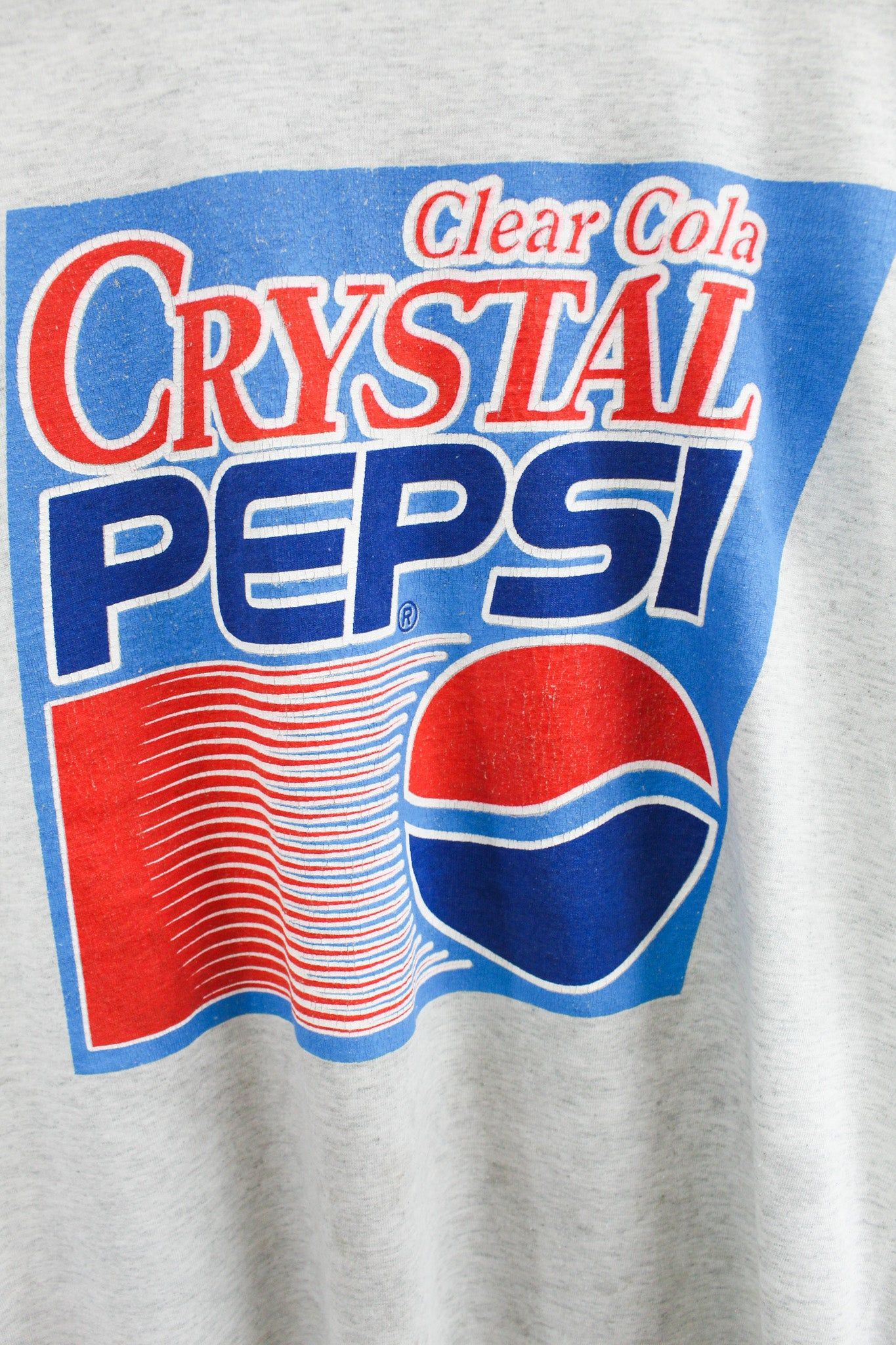 Vintage Pepsi Crystal Clear Graphic Tee sold by HG Vintage product image thumbnail 2