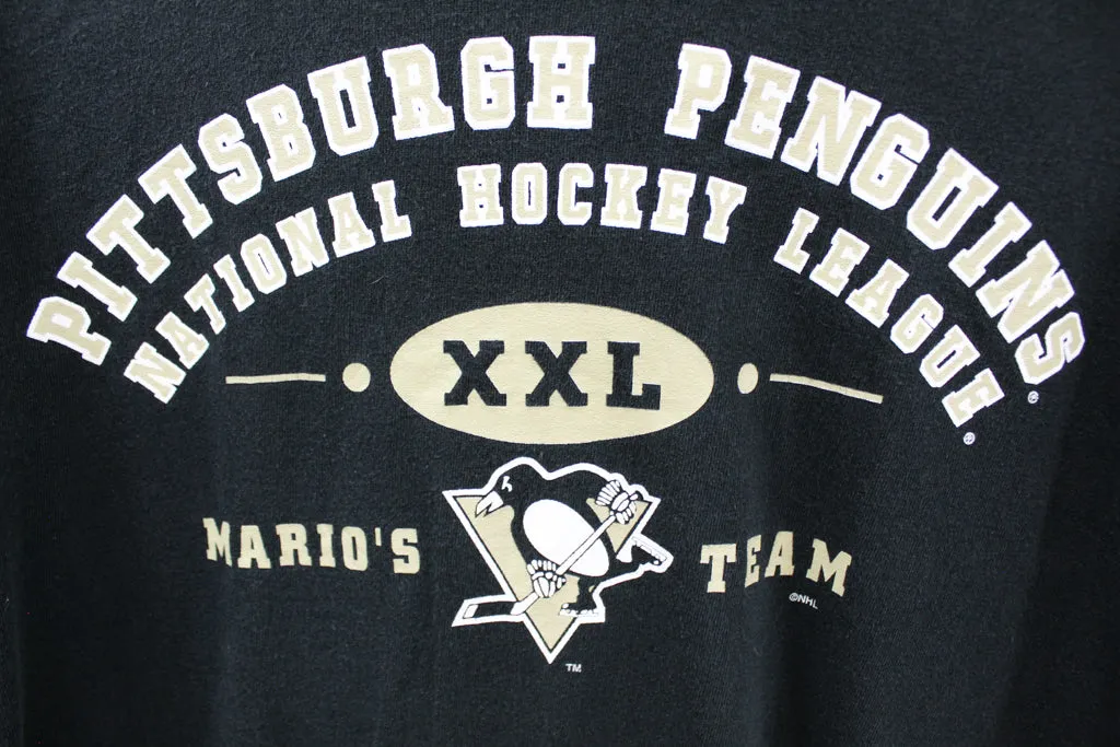 Z - Vintage NHL Pittsburgh Penguins Mario's Team Long Sleeve Tee sold by HG Vintage product image thumbnail 2