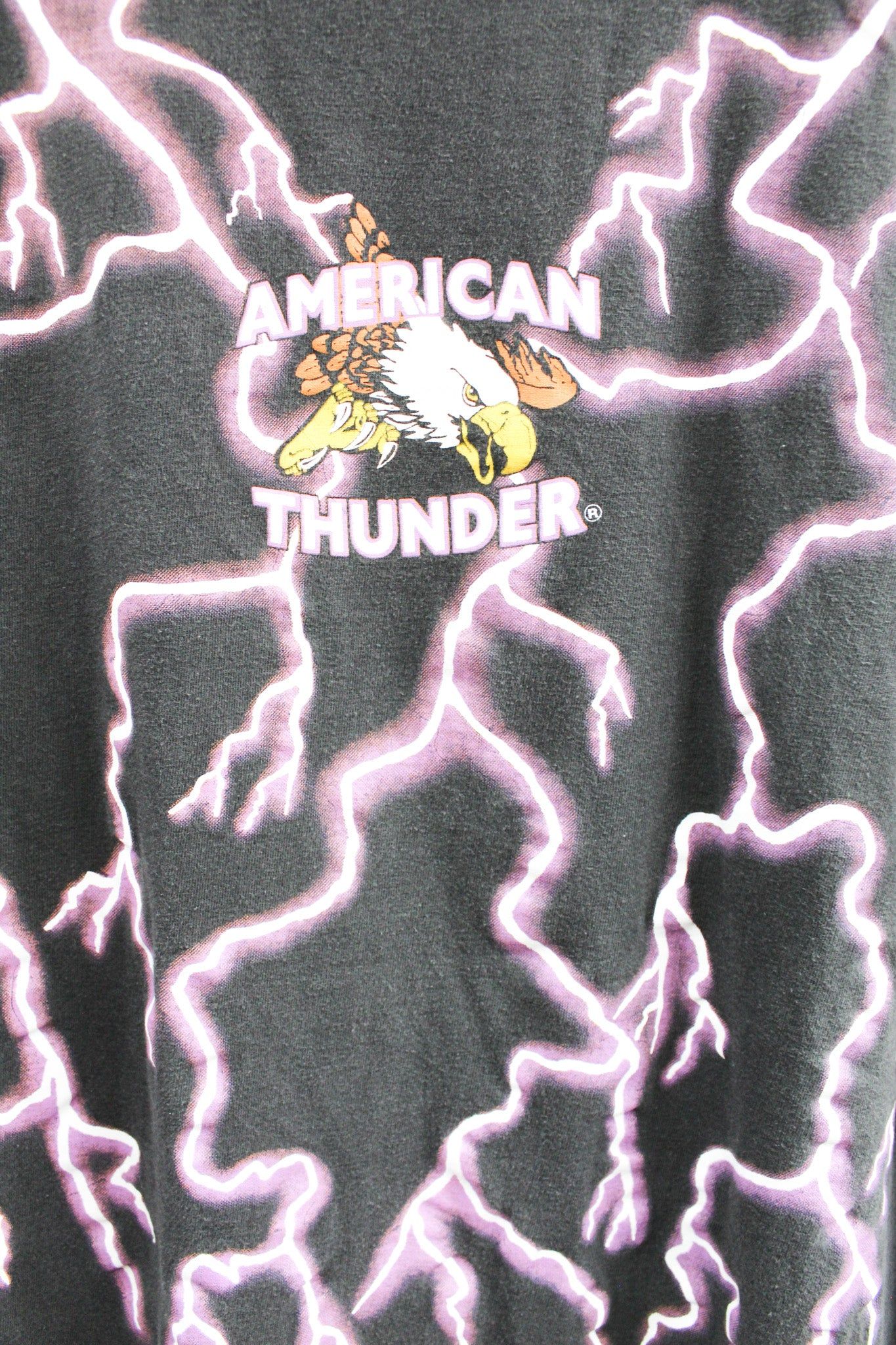 Vintage Eagle & Lightning Free The Wind Tee sold by HG Vintage product image thumbnail 4