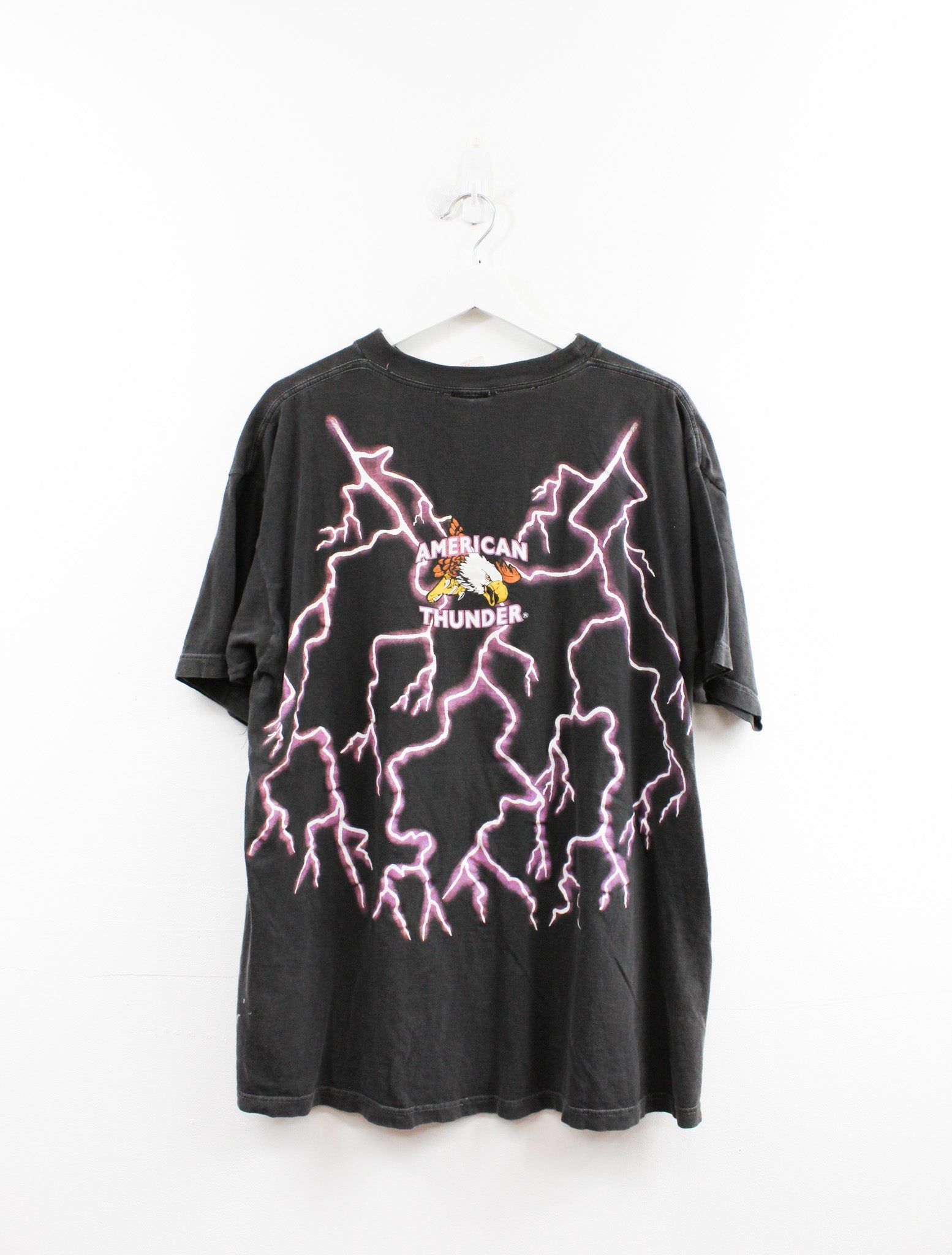 Vintage Eagle & Lightning Free The Wind Tee sold by HG Vintage product image thumbnail 3