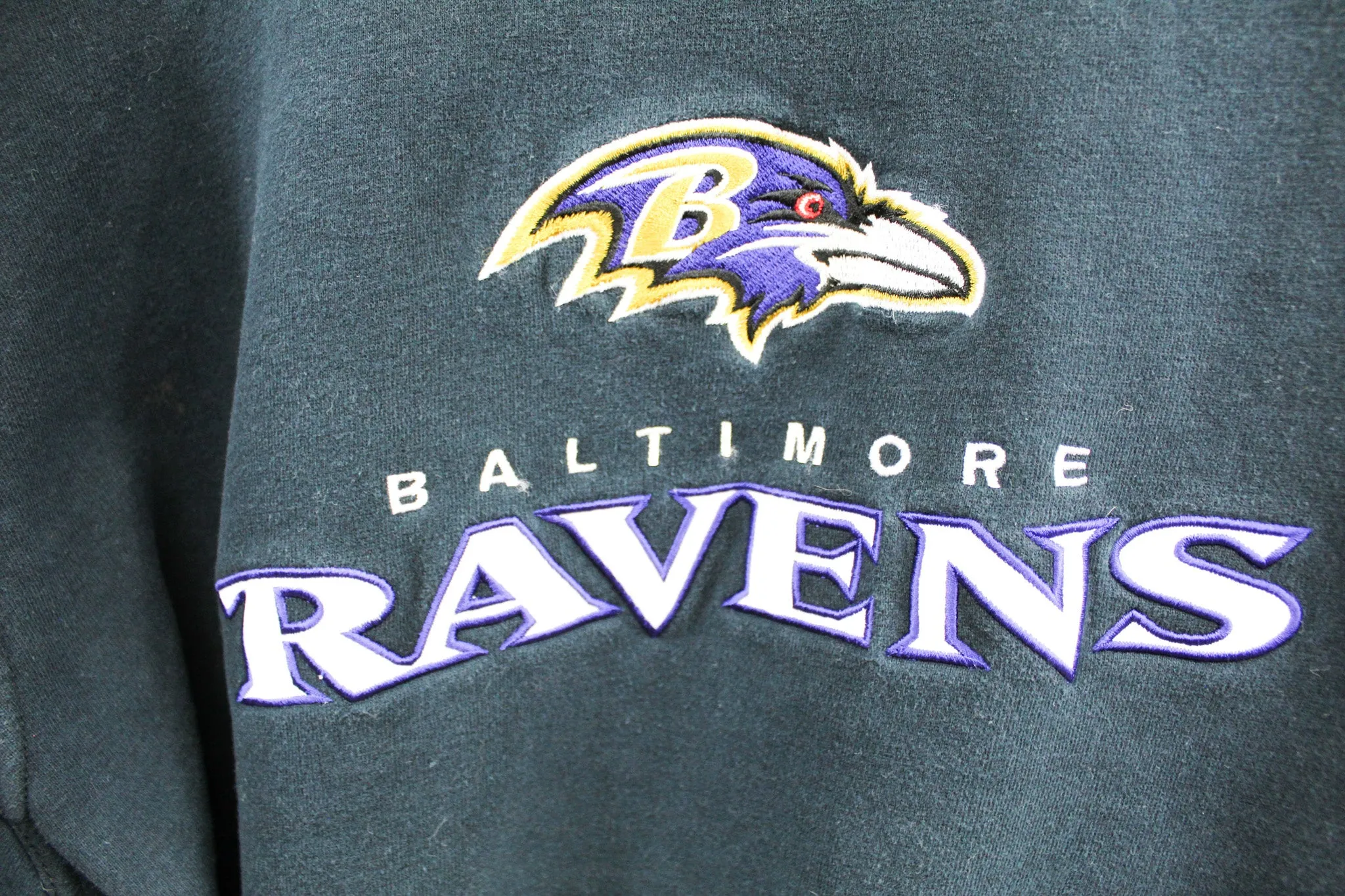 Nfl Baltimore Ravens Embroidered Crewneck sold by HG Vintage product image thumbnail 2