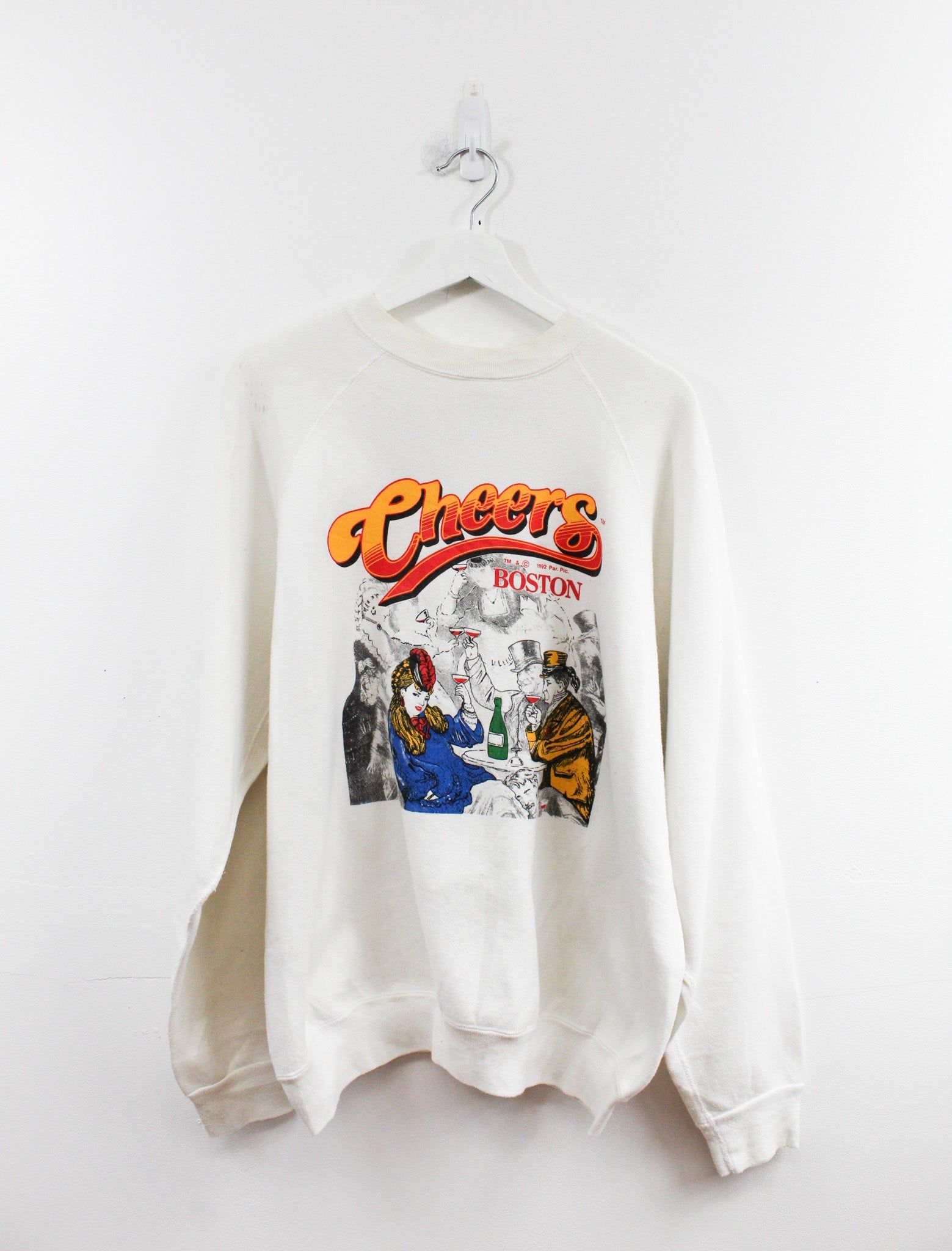 Vintage 92' Cheers Boston Graphic Crewneck sold by HG Vintage product image thumbnail 2