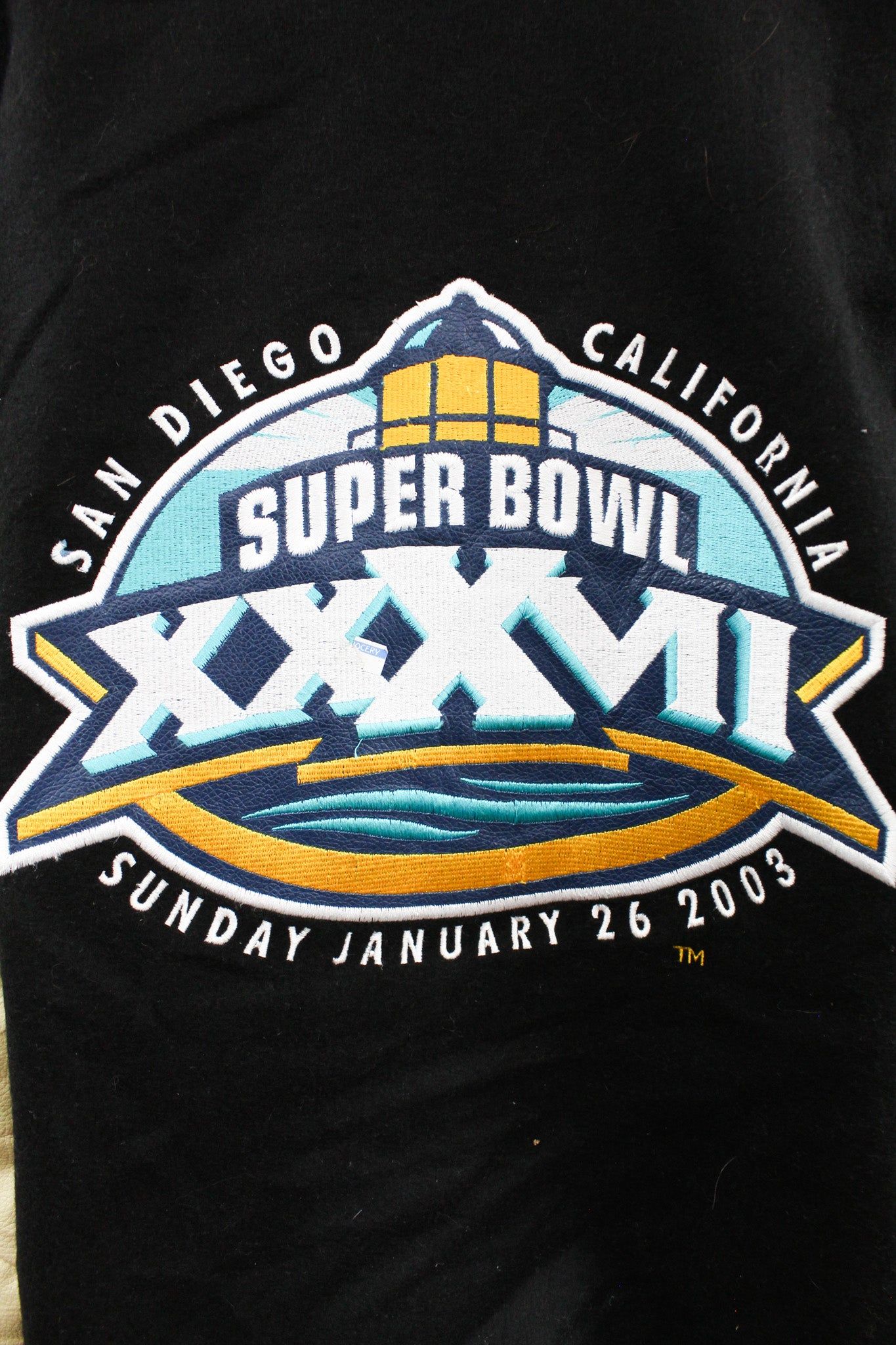 Vintage NFL 03' Super Bowl 37 San Diego Letterman Jacket sold by HG Vintage product image thumbnail 3