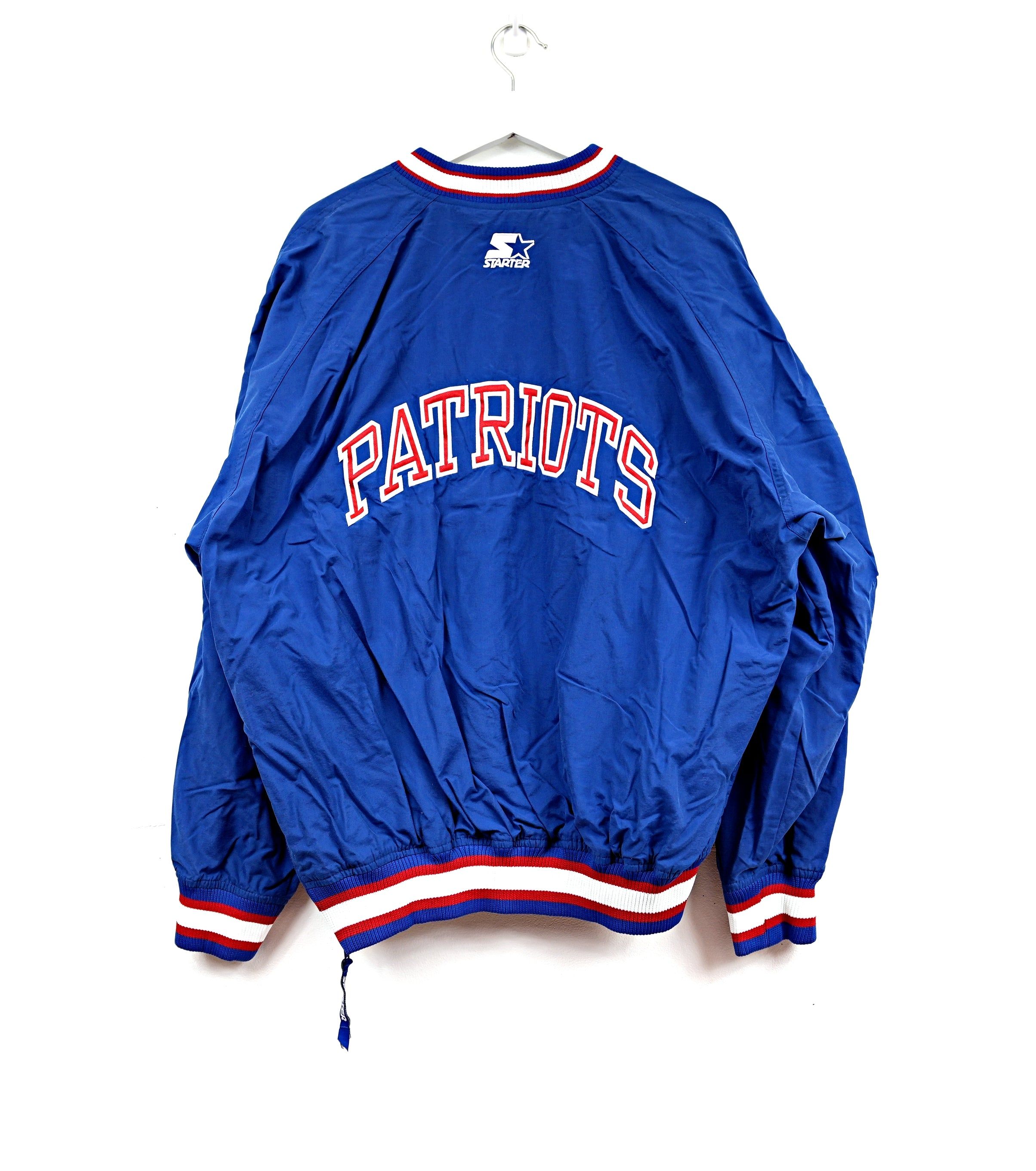 New England Patriots Starter Embroidered Pullover Windbreaker Jacket sold by HG Vintage product image thumbnail 4