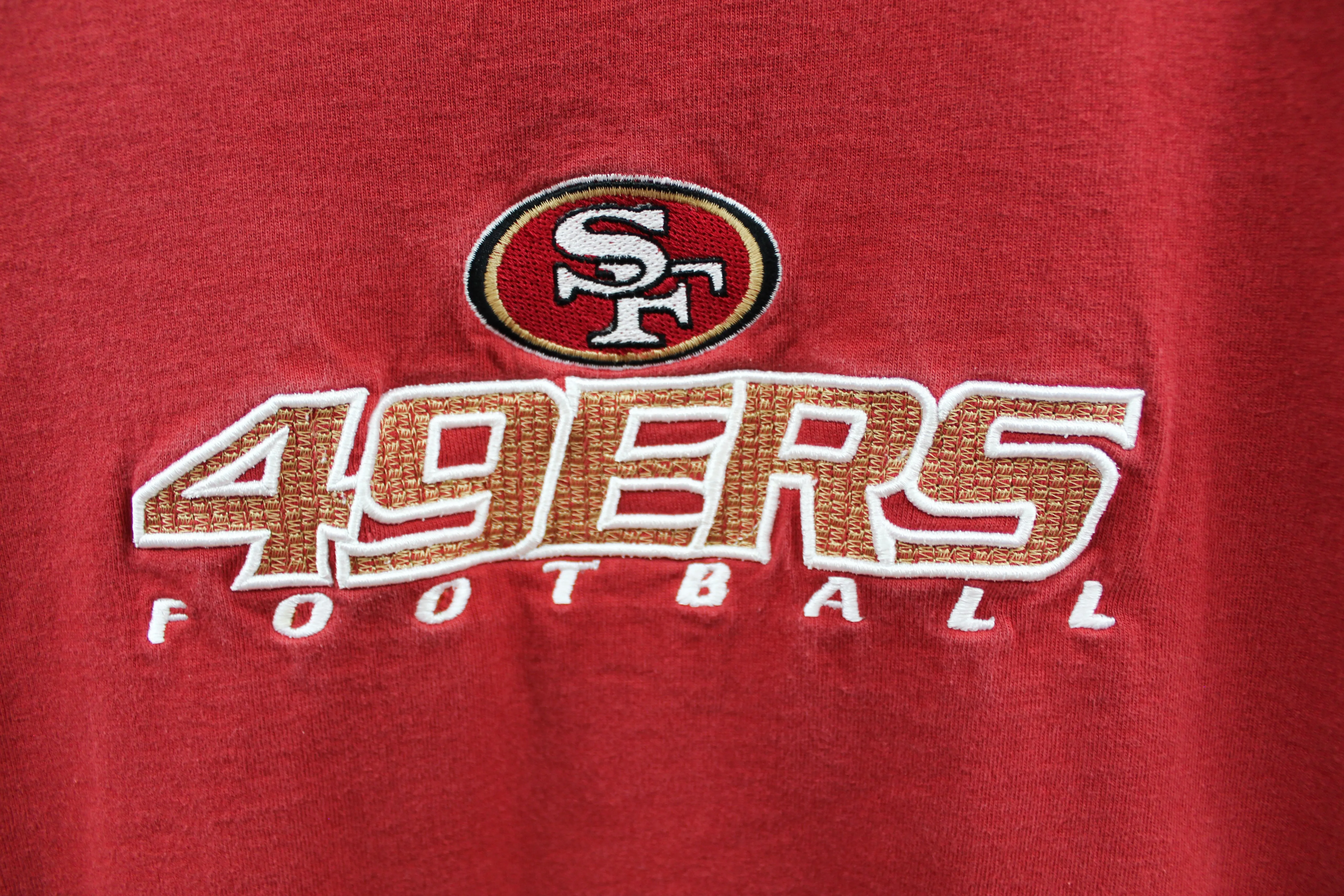 Z - Vintage Reebok NFL San Francisco 49ers Embroidered Logo Tee sold by HG Vintage product image thumbnail 2