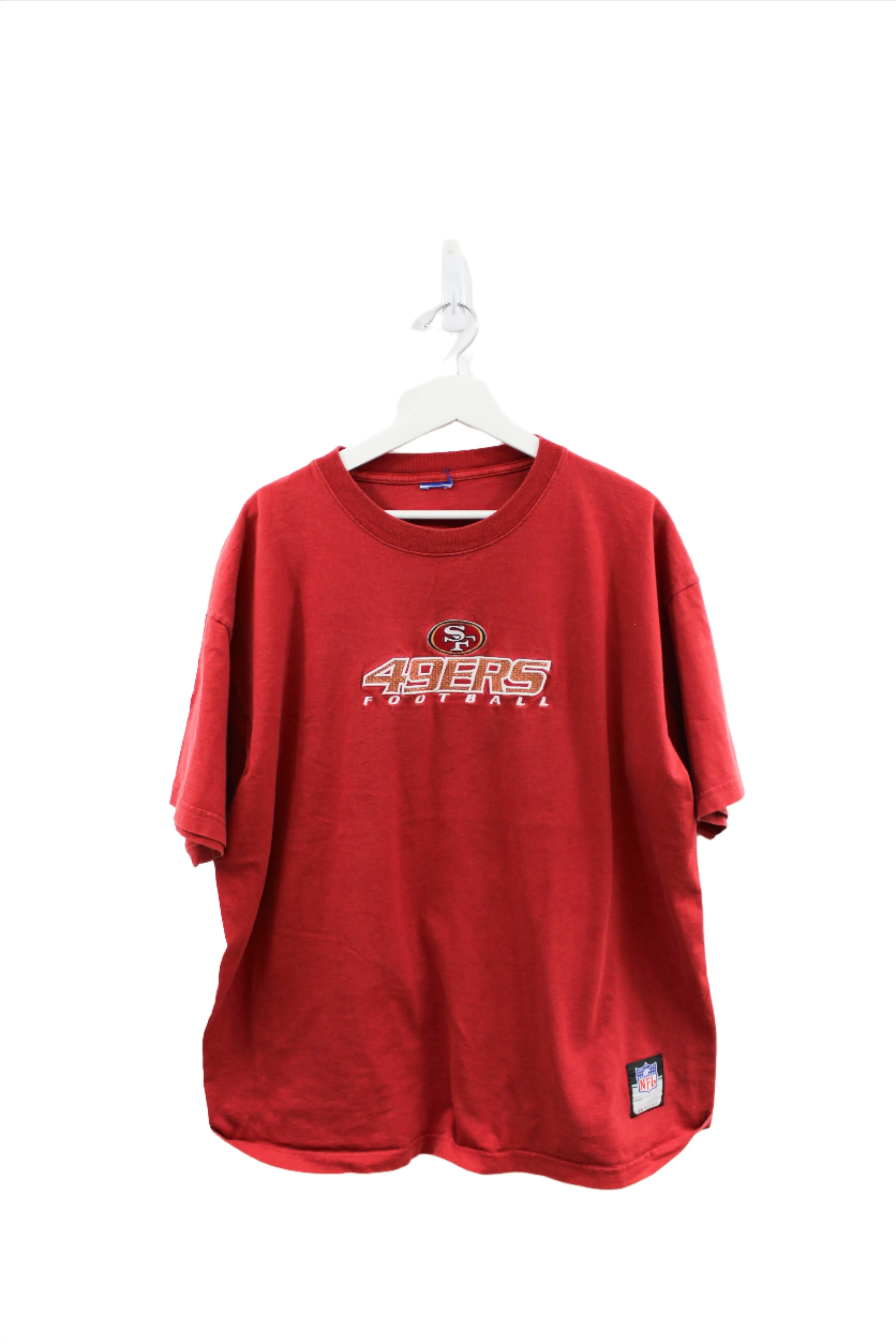 Z - Vintage Reebok NFL San Francisco 49ers Embroidered Logo Tee sold by HG Vintage