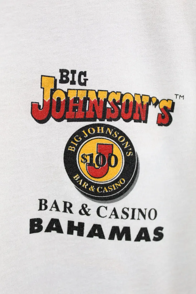Z- Vintage 1992 Big Johnson's Bar & Casino Bahamas Graphic Single Stitch Tee sold by HG Vintage product image thumbnail 2
