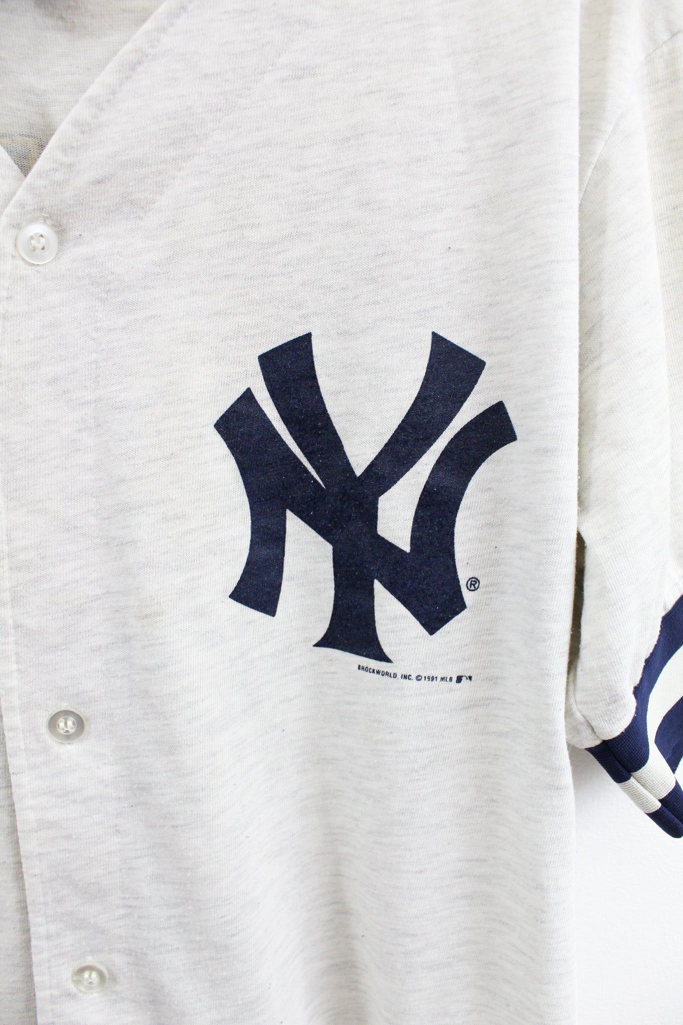 MLB New York Yankees 91' Lou Gehrig Jersey sold by HG Vintage product image thumbnail 2