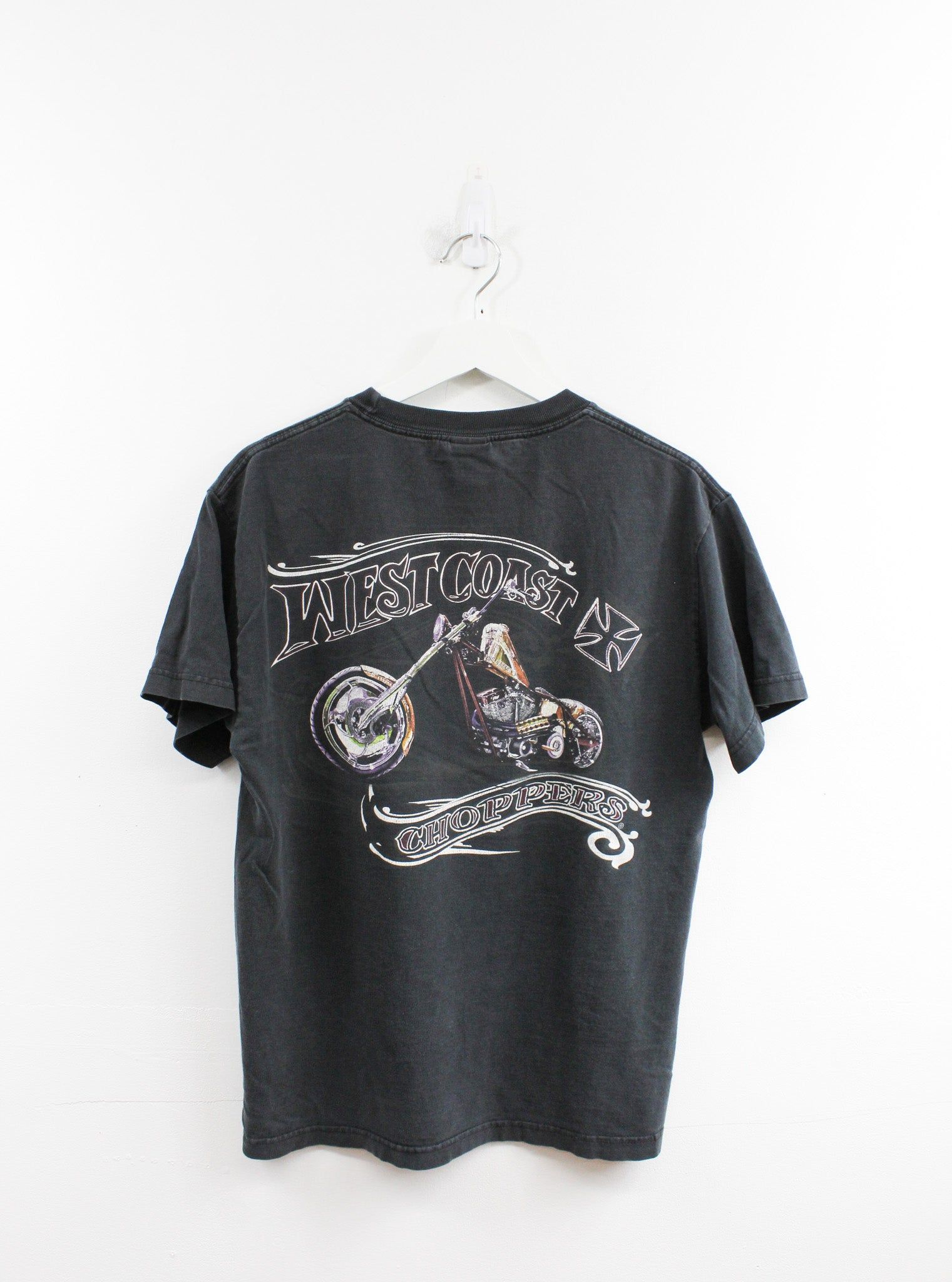 Vintage West Coast Chopper Bike Tee sold by HG Vintage product image thumbnail 3