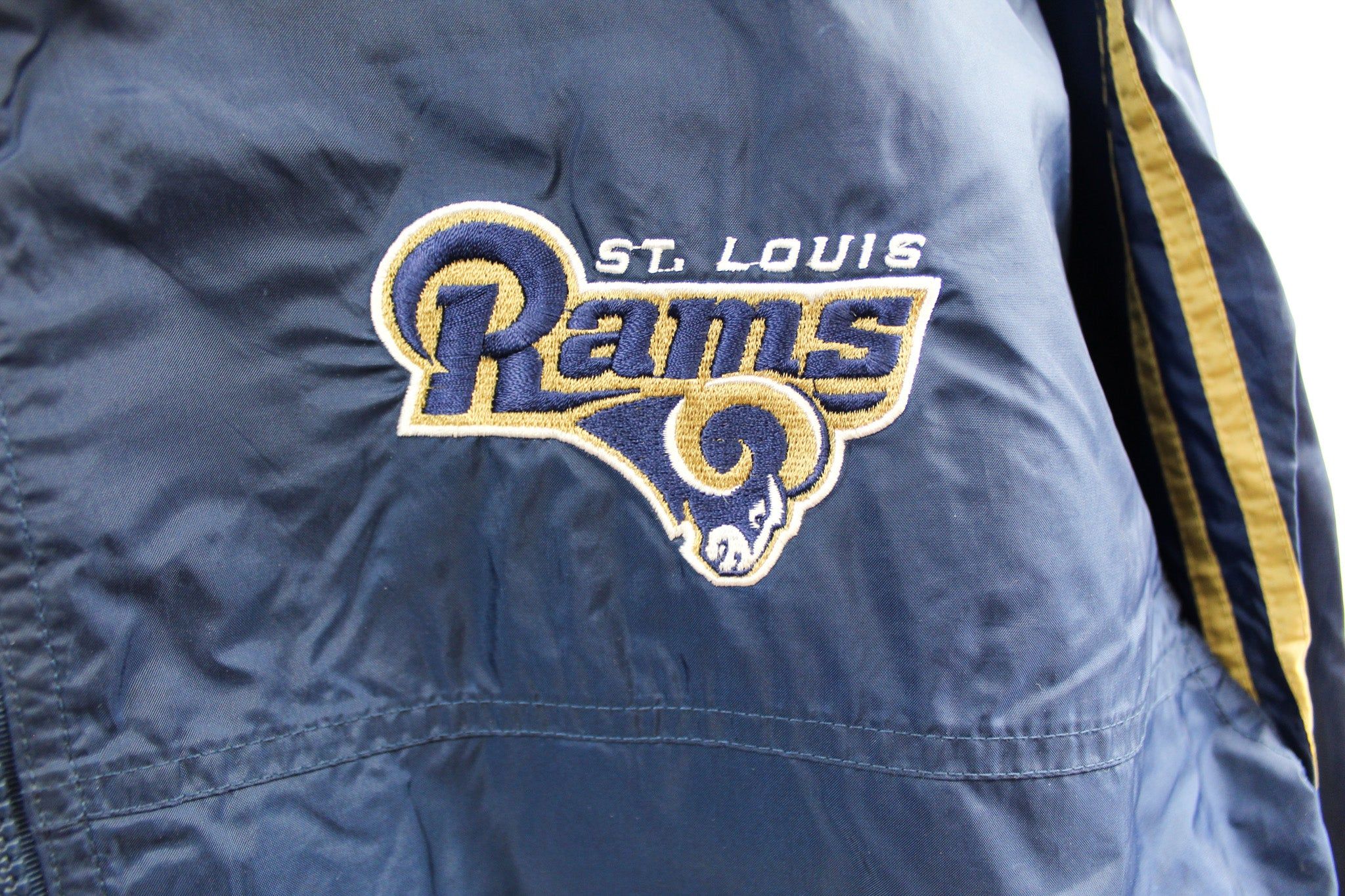 CC- Vintage NFL St. Louis Rams Nylon Windbreaker sold by HG Vintage product image thumbnail 2