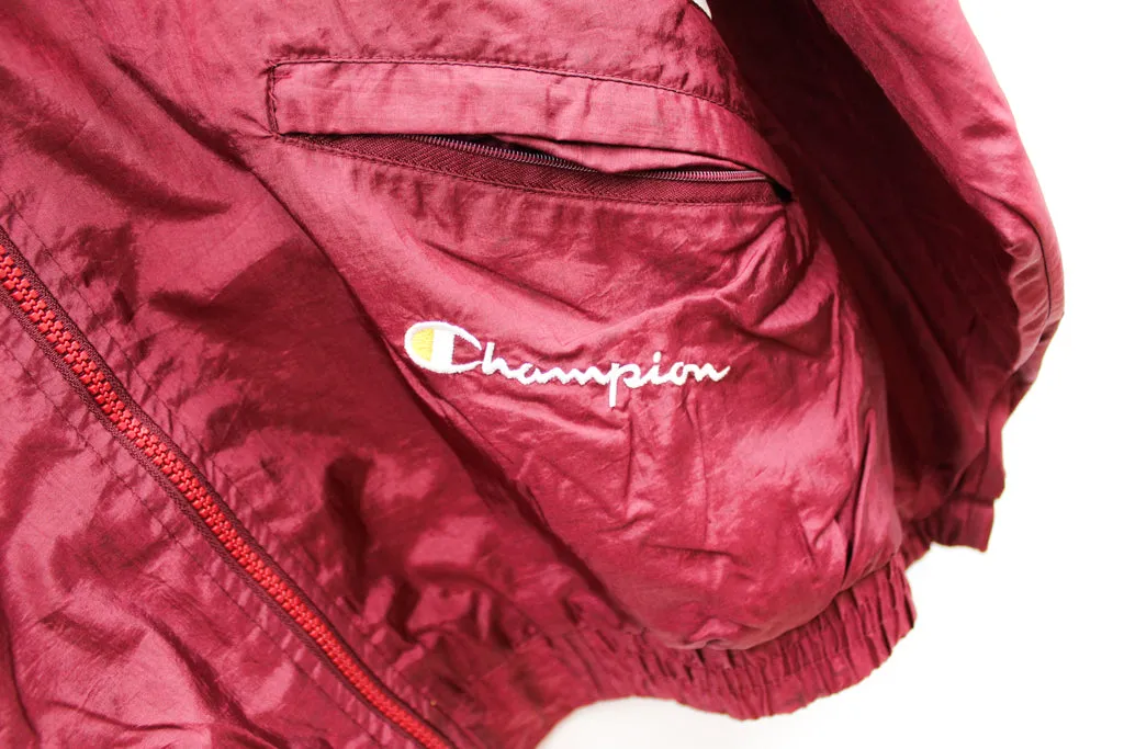 Z - Vintage Champions Embroidered Script Nylon Windbreaker sold by HG Vintage product image thumbnail 2