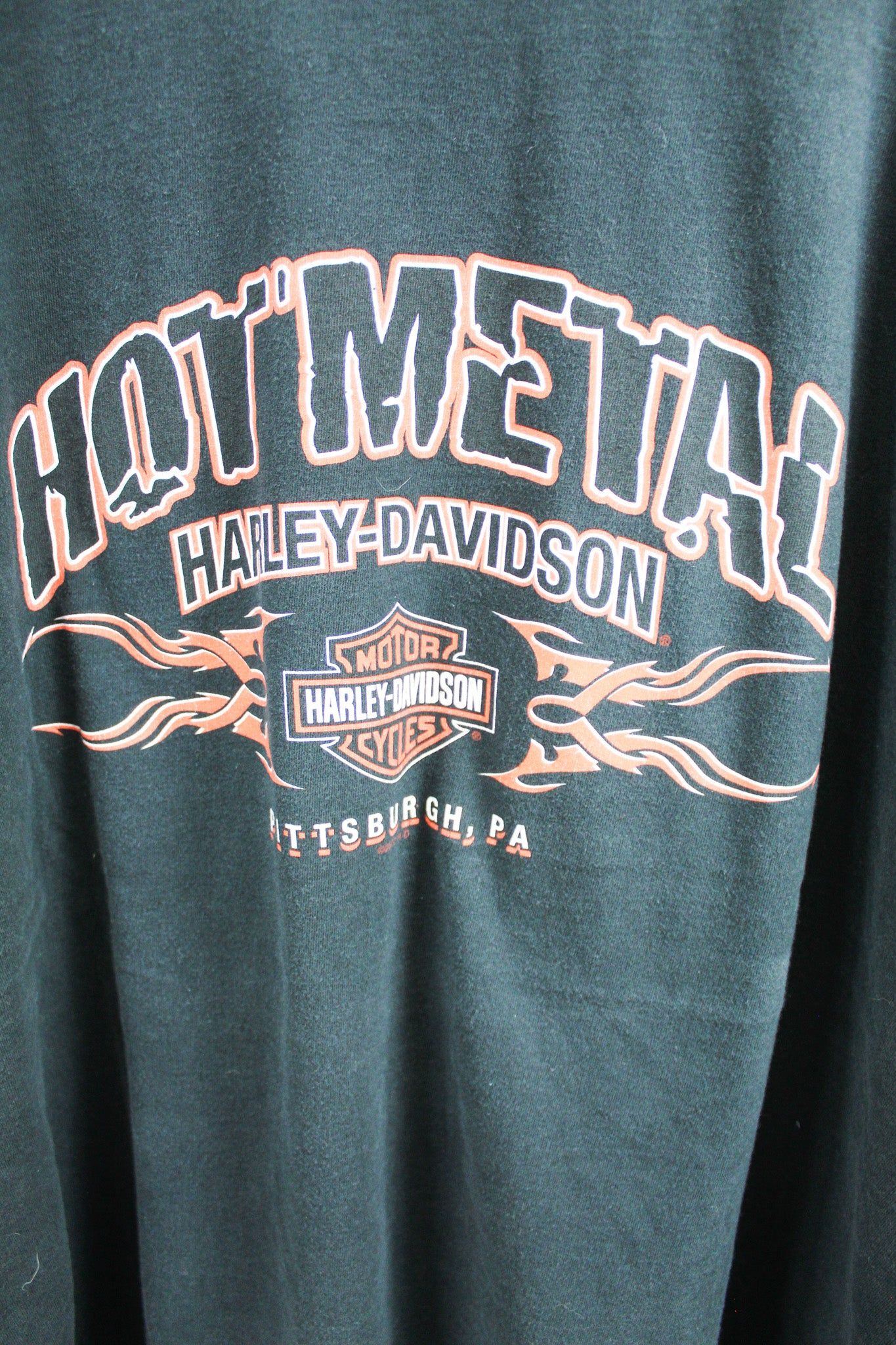 Vintage 2010 Harley Davidson Singing Fat Boy Tee sold by HG Vintage product image thumbnail 4