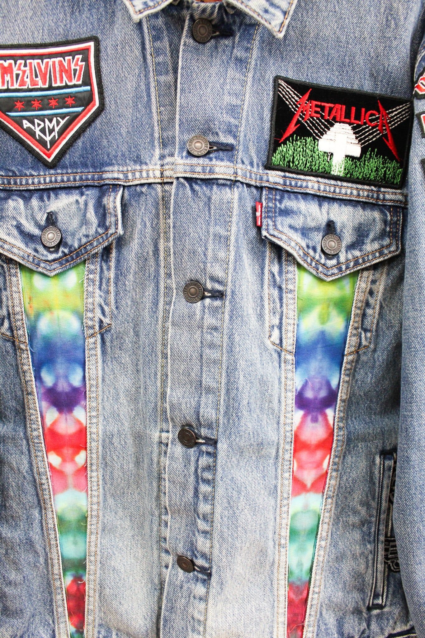 Haus Of Mojo Custom Reworked Levi's Denim Jacket Slayer sold by HG Vintage product image thumbnail 3