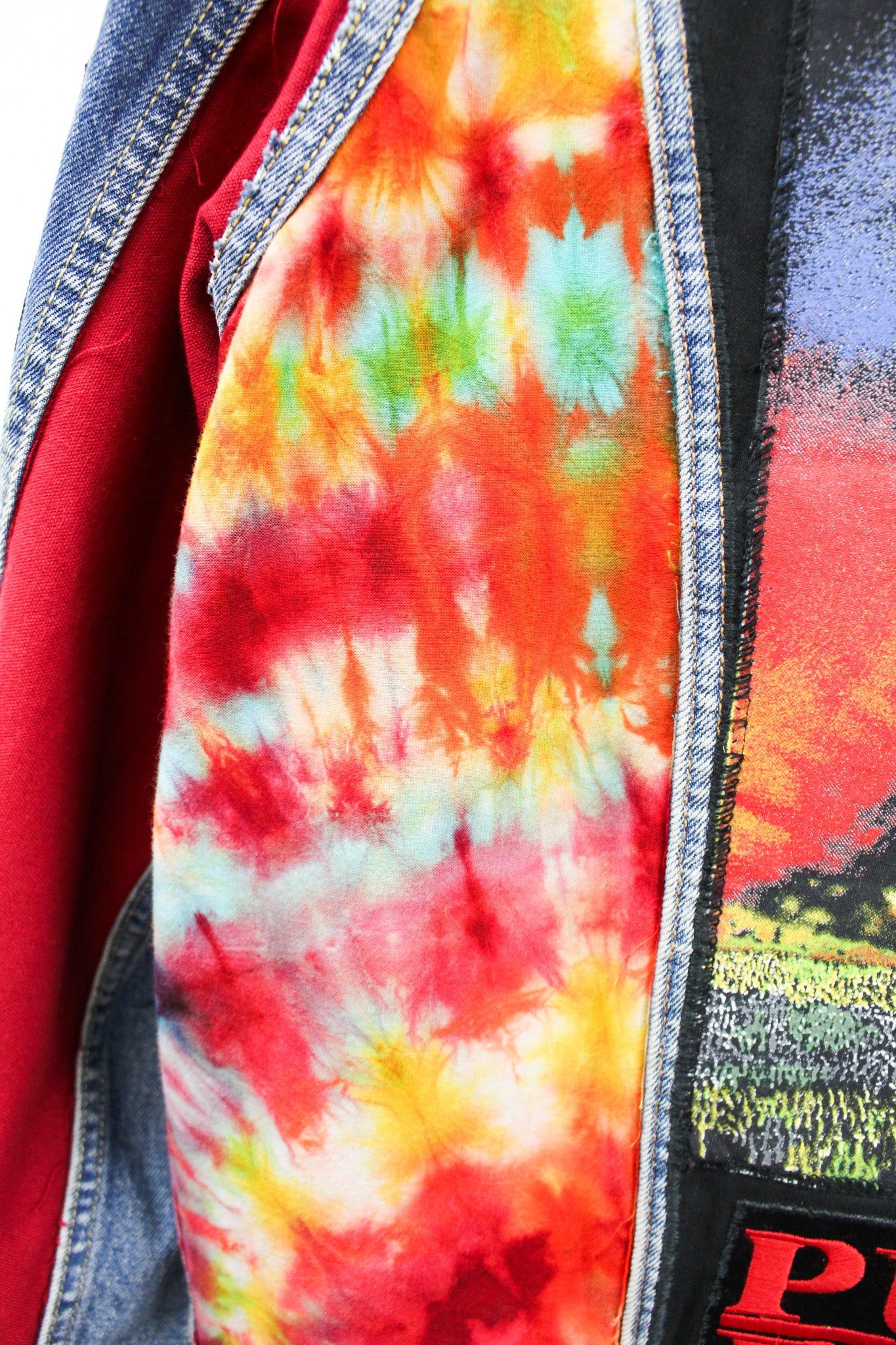 Haus Of Mojo Custom Reworked Levi's Denim Jacket Slayer sold by HG Vintage product image thumbnail 9