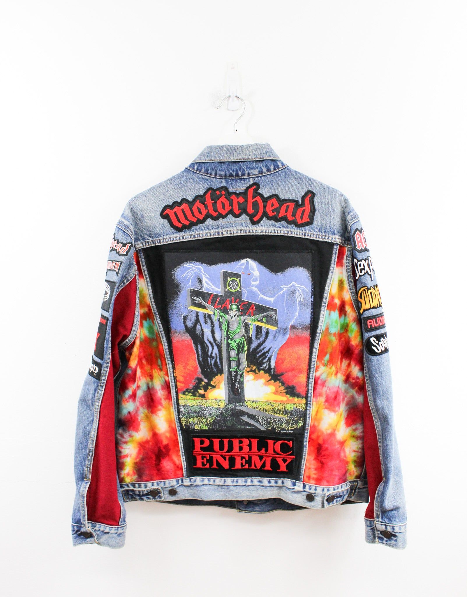 Haus Of Mojo Custom Reworked Levi's Denim Jacket Slayer sold by HG Vintage product image thumbnail 2
