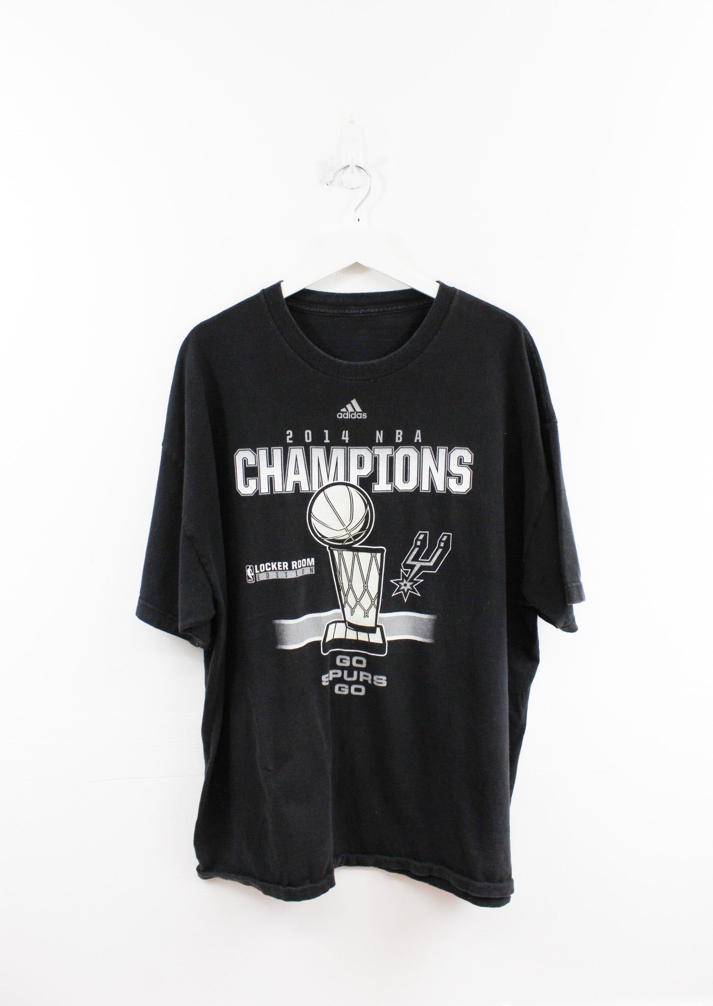 NBA Spurs 2014 Championship Locker Room Edition Tee sold by HG Vintage