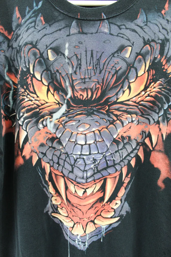 Z- Vintage 2005 Liquid Blue Dragon Jumbo Print Tee sold by HG Vintage product image thumbnail 2