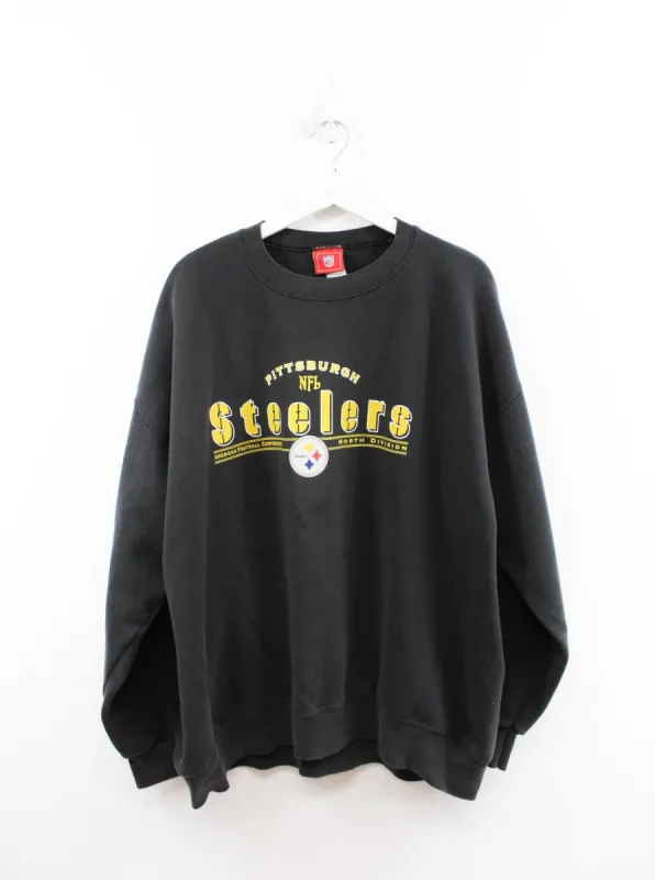 Vintage Pittsburgh Steelers Script Crewneck sold by HG Vintage