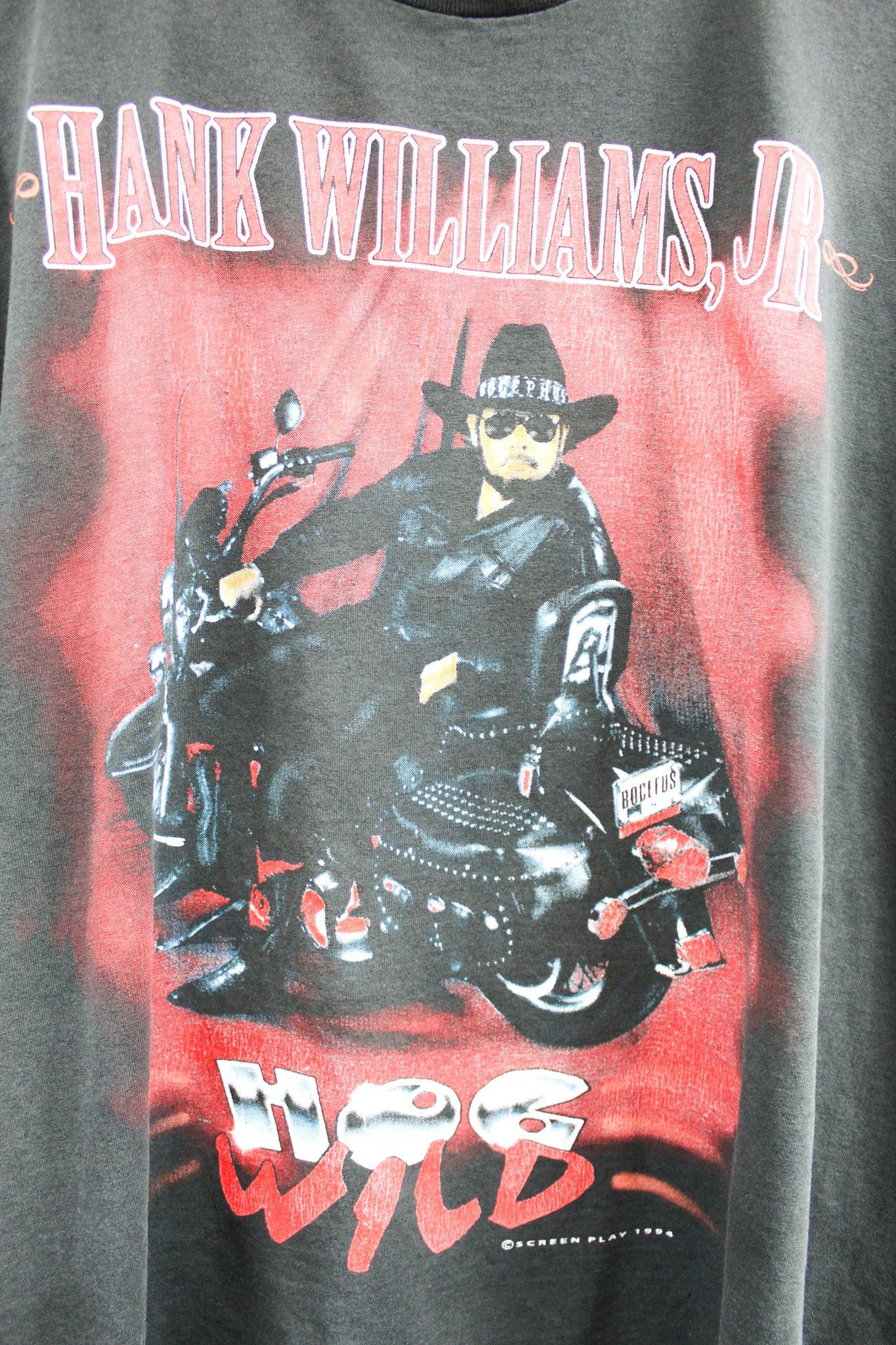 Vintage Single Stitch 1994 Hank Williams Tour 50/50 Tee sold by HG Vintage product image thumbnail 2