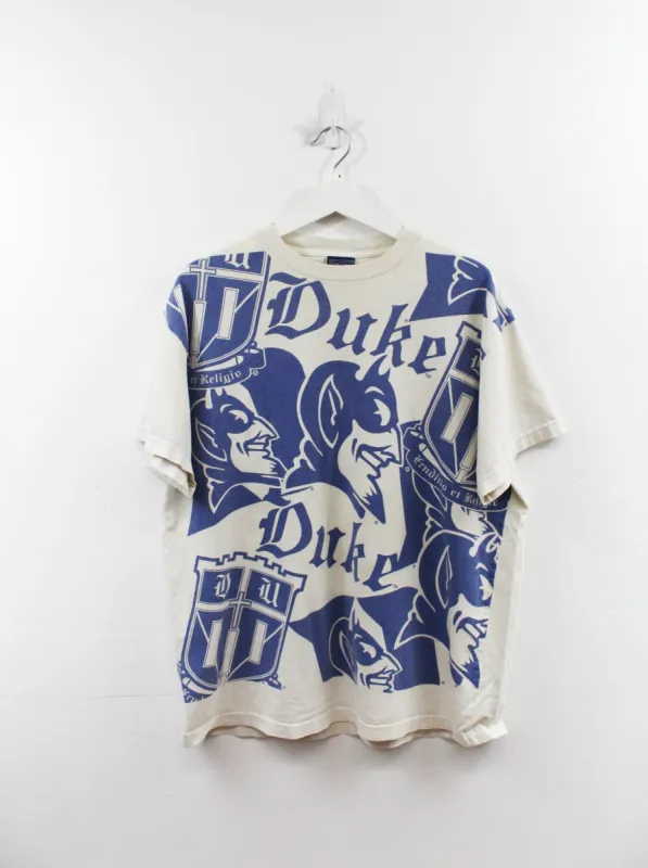 Vintage University Of Duke Blue Devils All Over Print Tee sold by HG Vintage