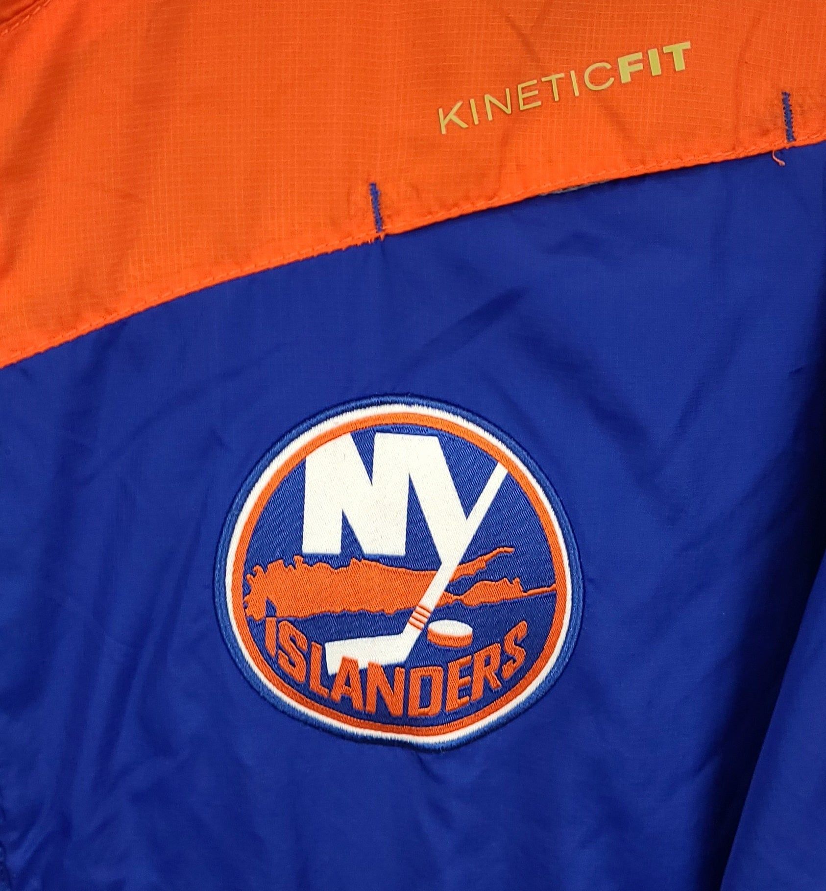 New York Islanders Kintetic Fit Reebok Windbreaker sold by HG Vintage product image thumbnail 2
