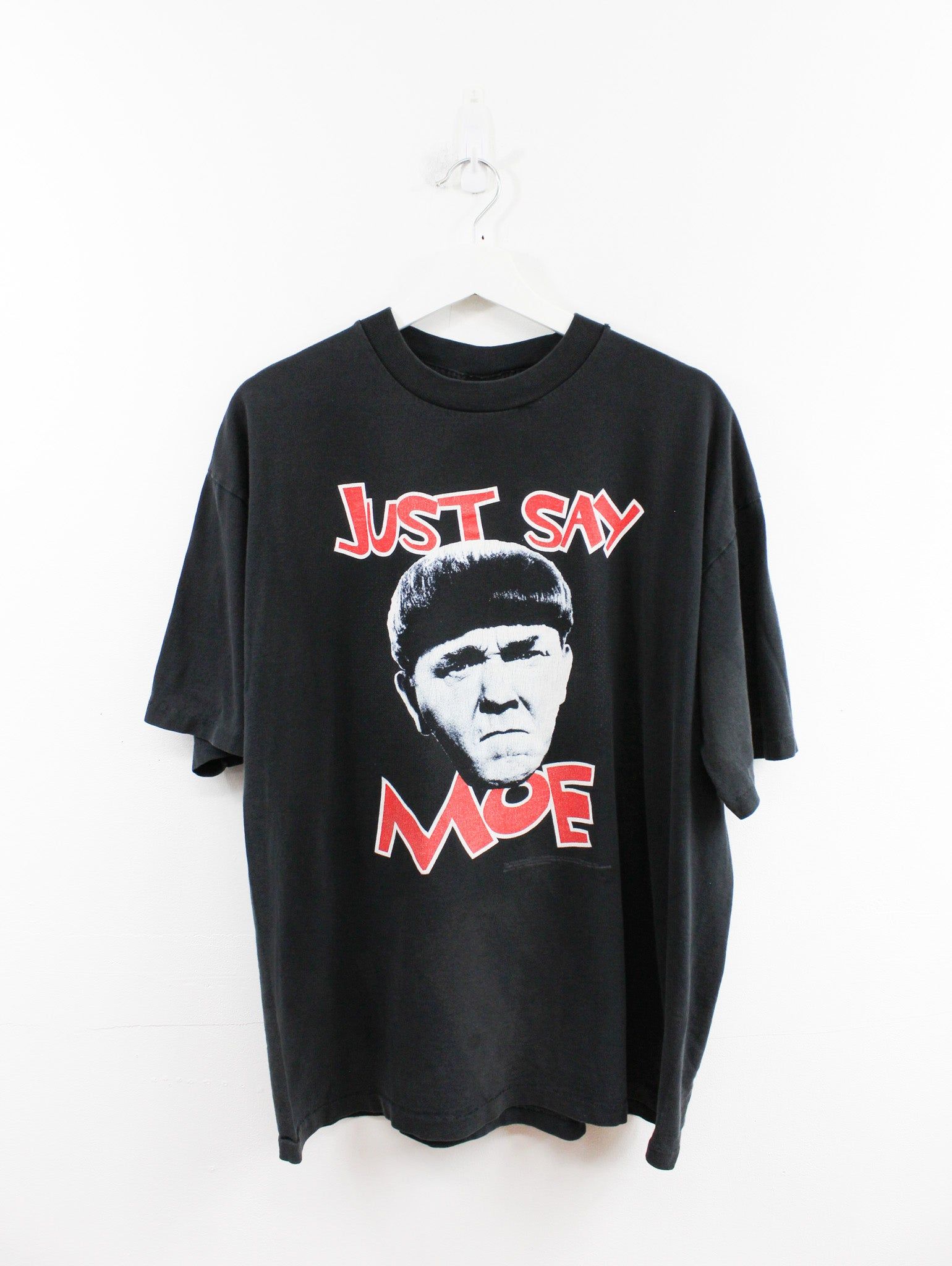 Just Say Moe Picture Tee sold by HG Vintage