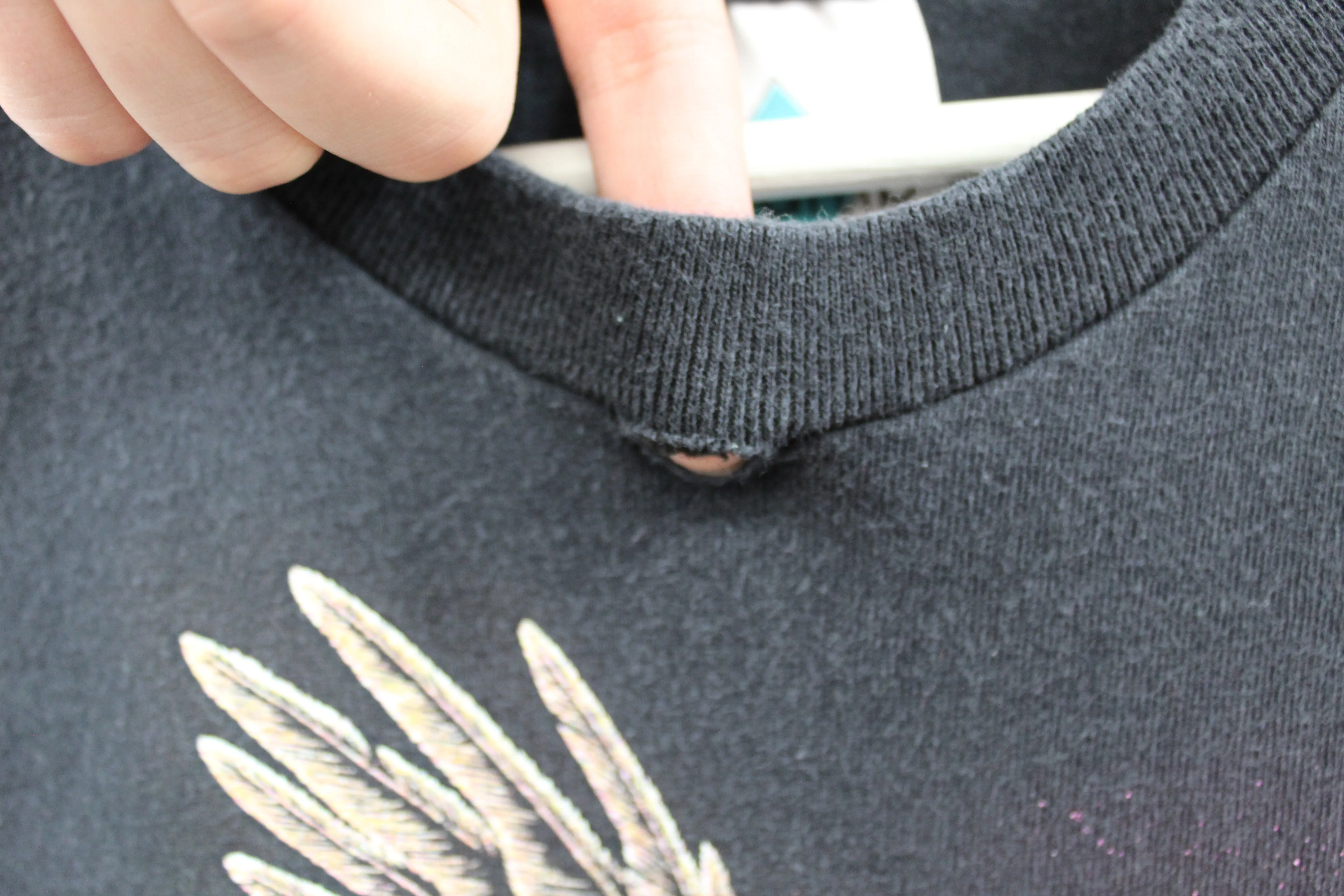 X - Vintage 1993 Eagle Flying Over Moon & Forest & Hidden Eagles Tee sold by HG Vintage product image thumbnail 4