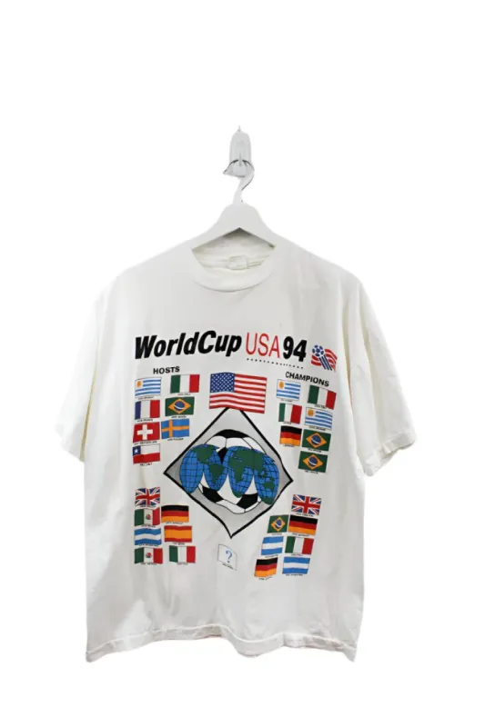Z- Vintage 1994 Fifa World Cup USA Single Stitch Tee sold by HG Vintage