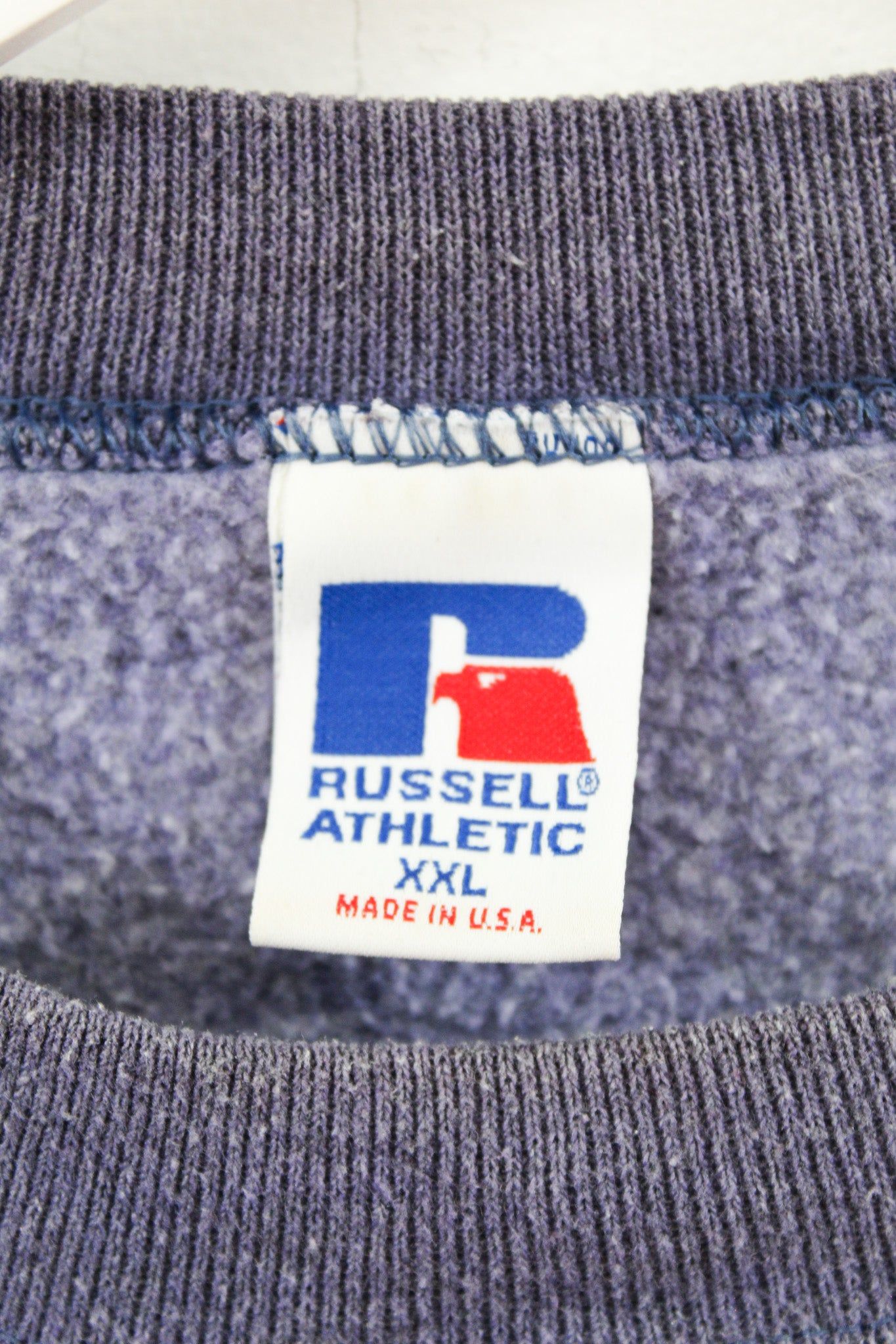 Vintage 90s Russell Athletic Made In The USA Blank Crewneck sold by HG Vintage product image thumbnail 2