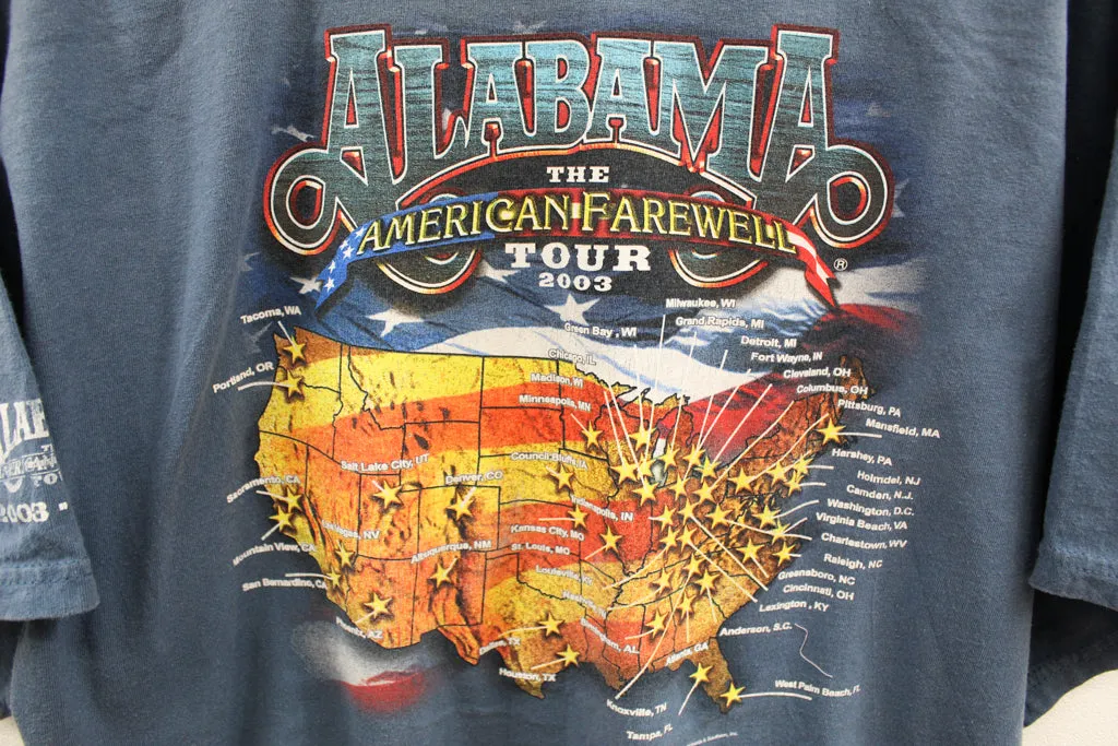 Z - Vintage 2003 Alabama The American Farewell Tour Tee sold by HG Vintage product image thumbnail 4