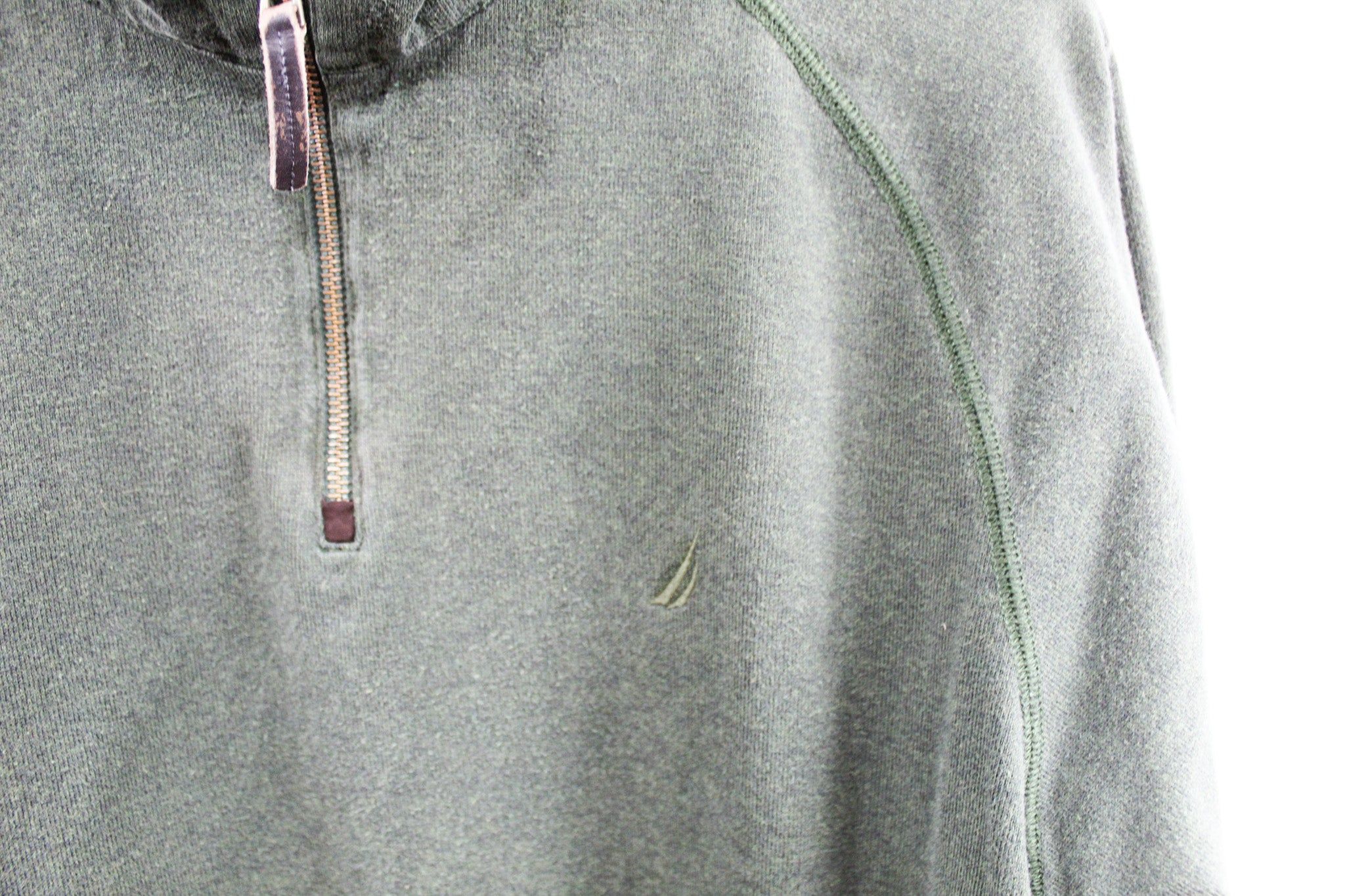 Vintage Nautica Quarter Zip Sweater sold by HG Vintage product image thumbnail 2