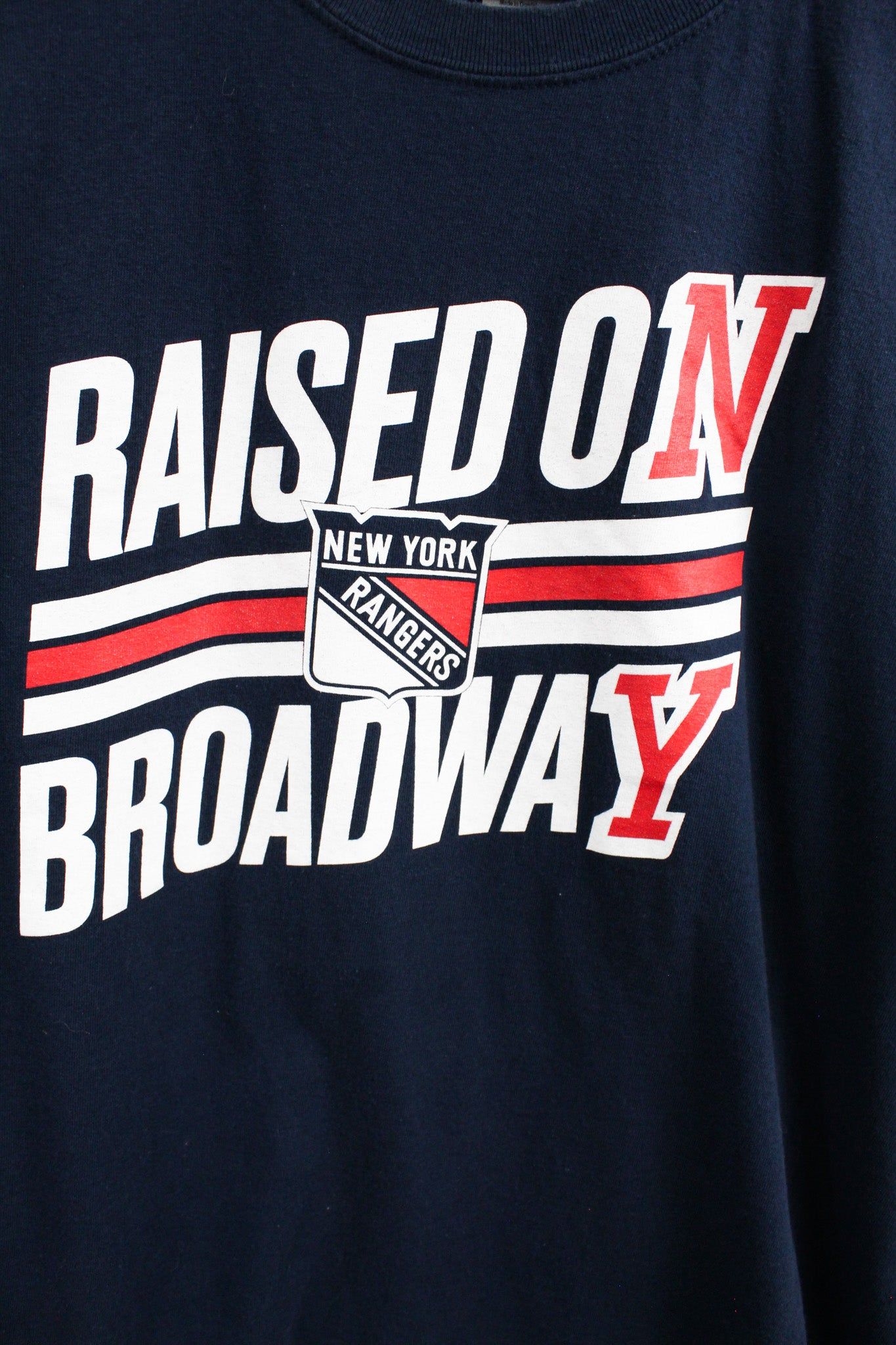 NHL New York Rangers Logo Tee sold by HG Vintage product image thumbnail 2