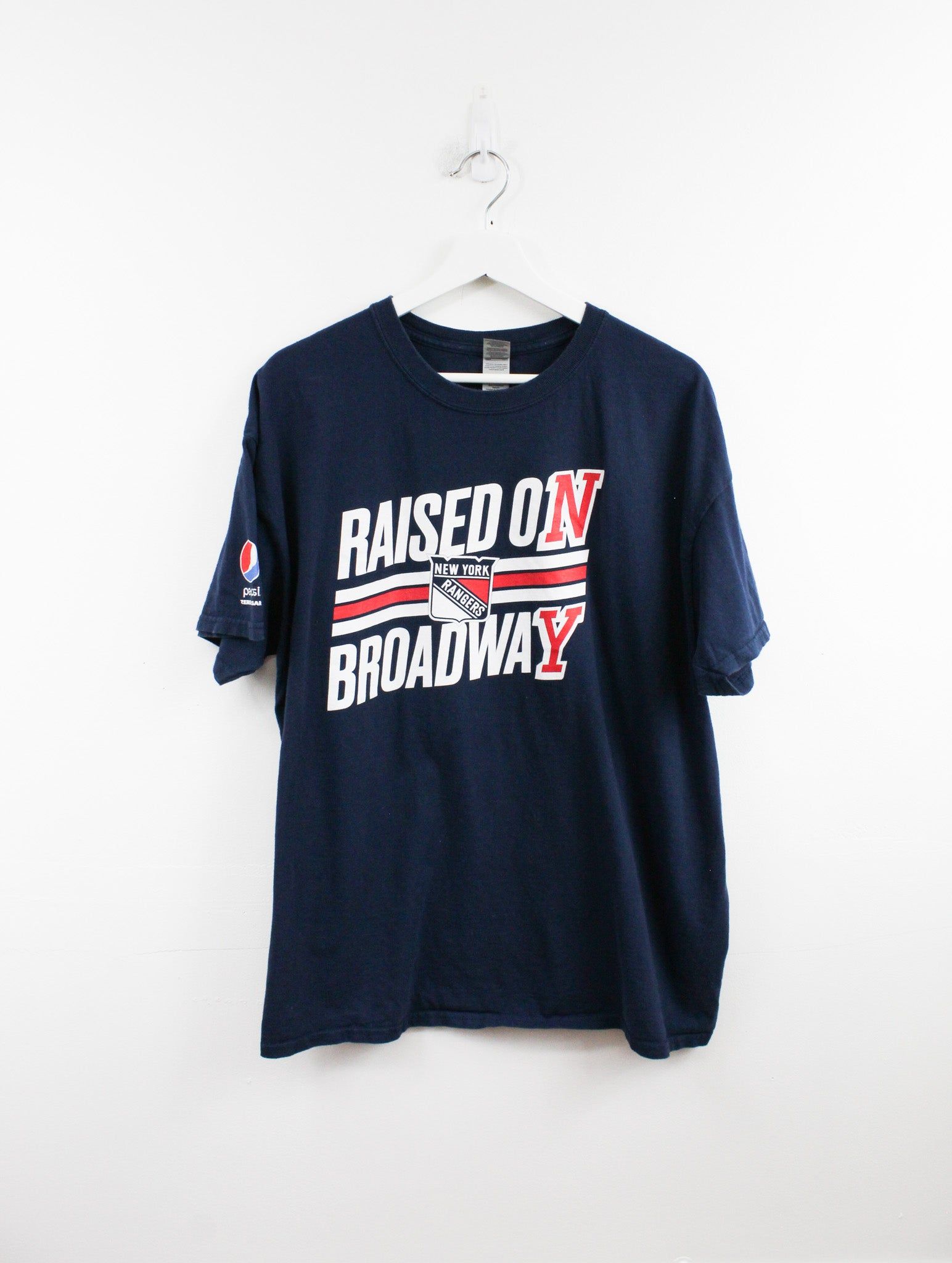 NHL New York Rangers Logo Tee sold by HG Vintage