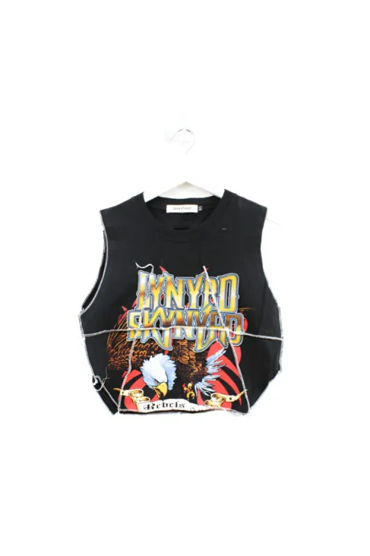 Z - Mojo Music Double Stitch Rework Lynyrd Skynyrd 2011 Tour sold by HG Vintage