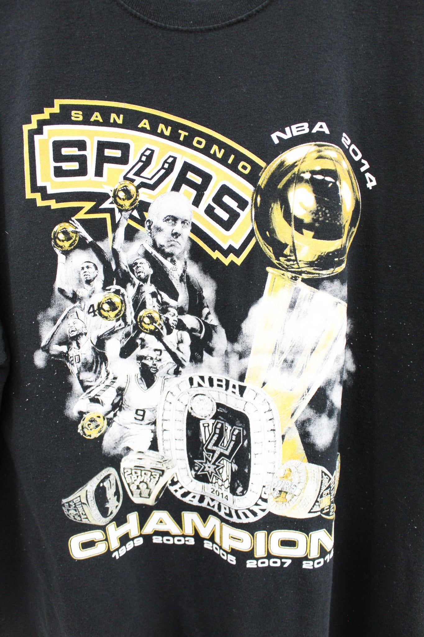 NBA San Antonio Spurs 2014 Champ Tee sold by HG Vintage product image thumbnail 2