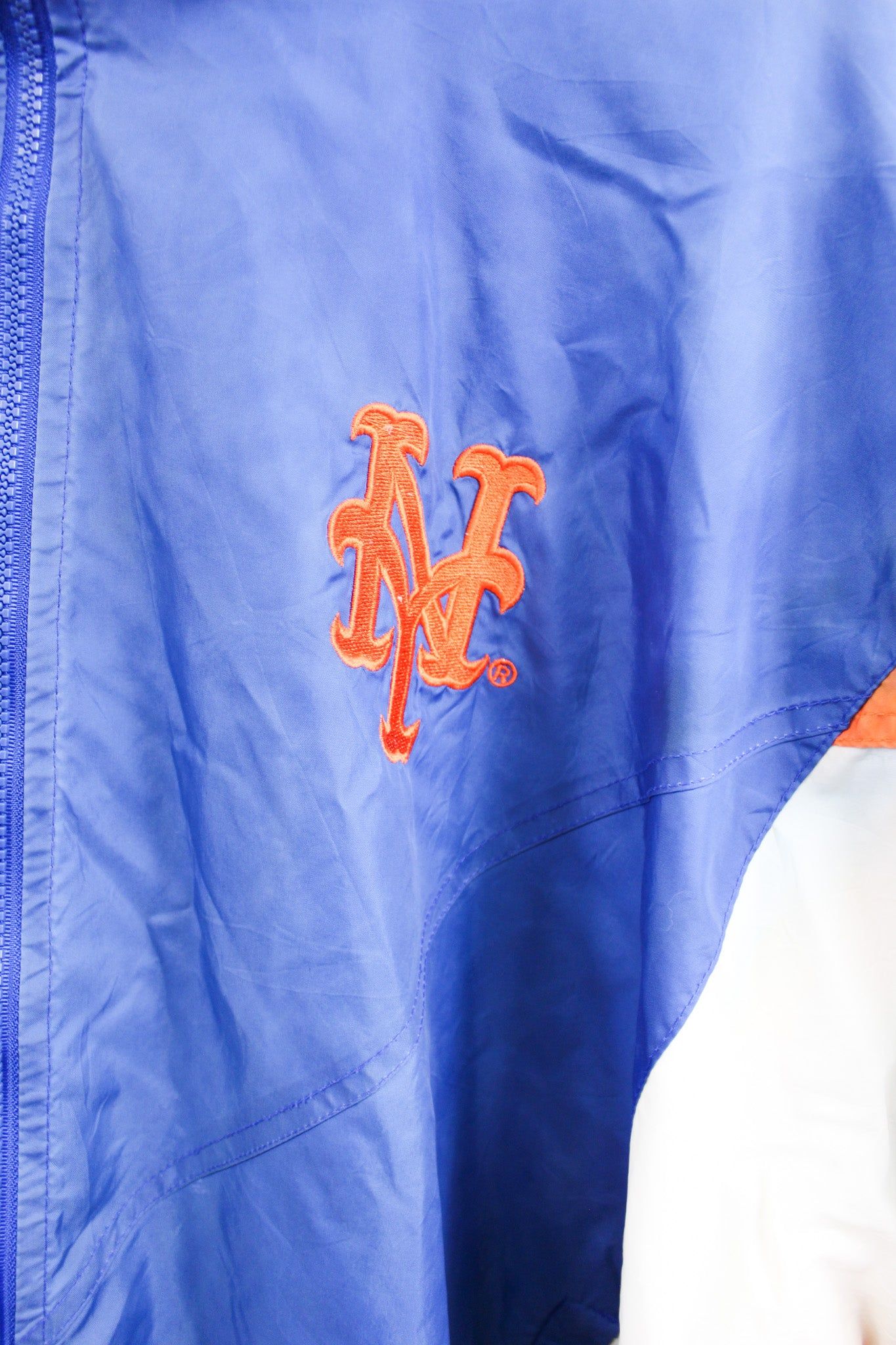 Vintage Starter X MLB Mets Zip Up Windbreaker sold by HG Vintage product image thumbnail 2